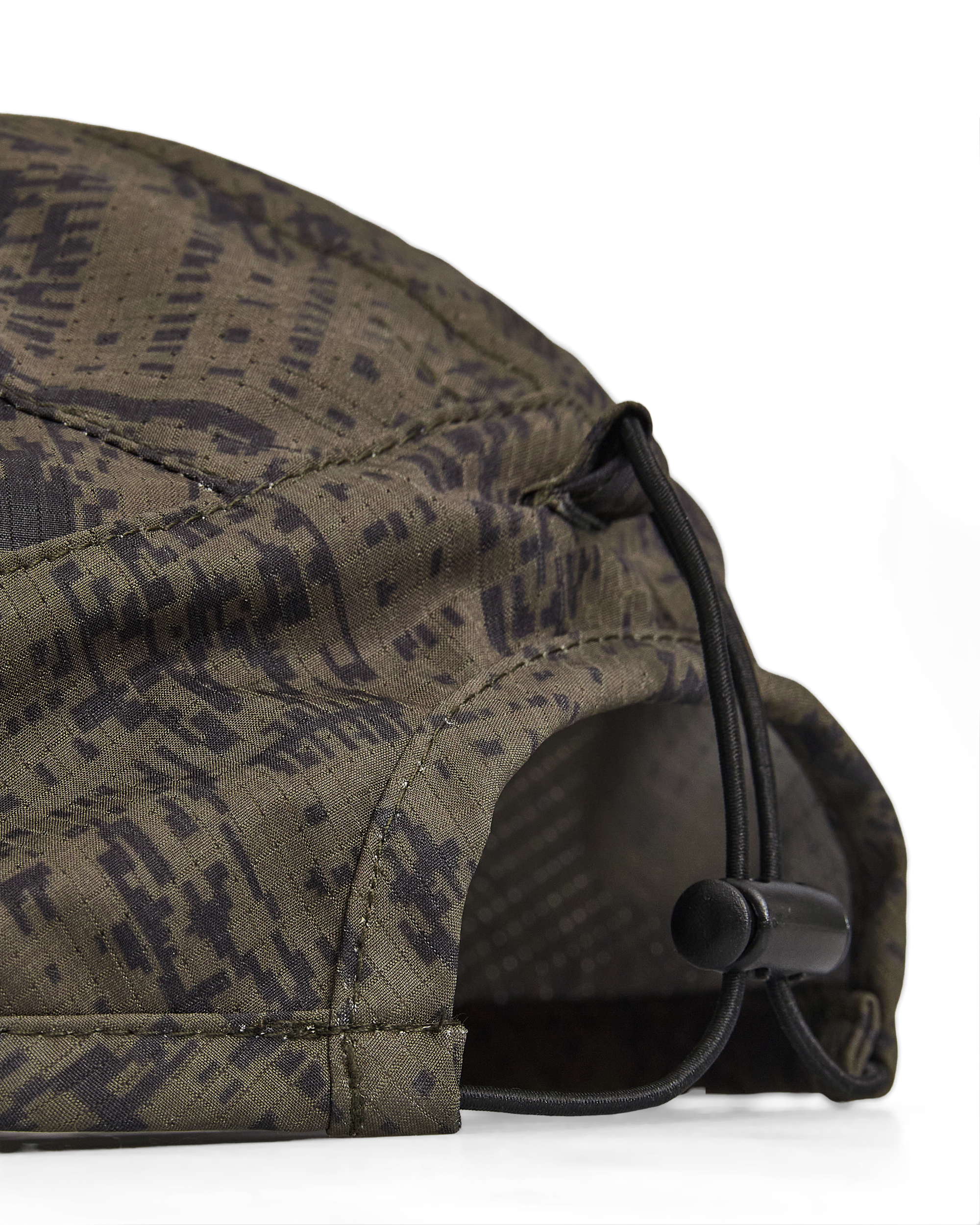 ROA Bri Melted Print Open Weave Cap J315916-ONE SIZE-Green 11