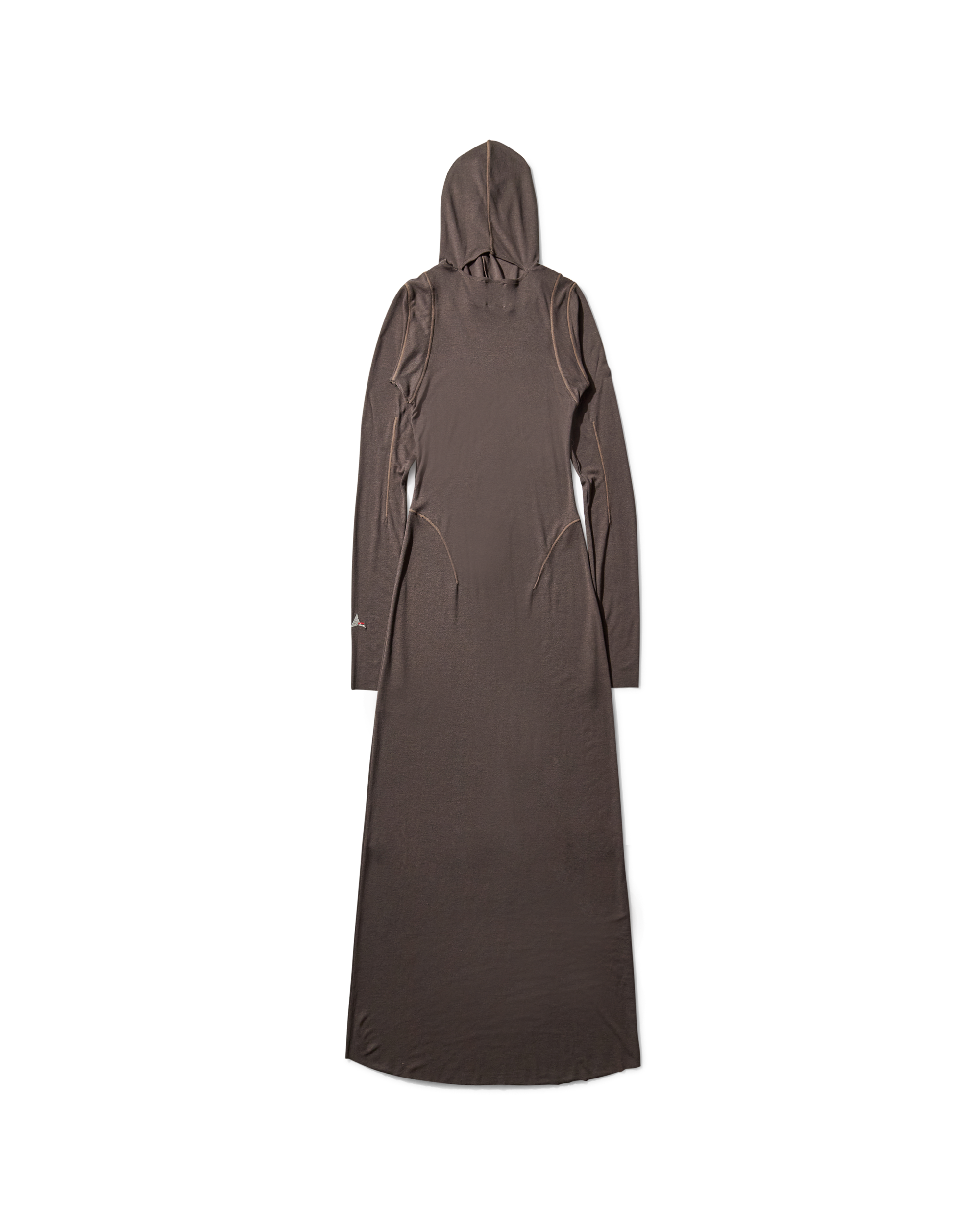 ROA Themba Sheer Hooded Dress J315899-XS-Grey 9