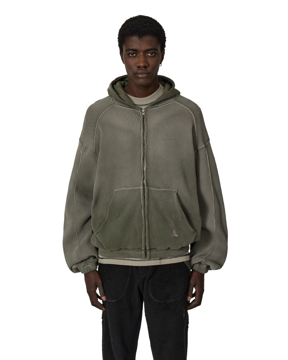 CLANE　SHEER AIRY ZIP HOODIE サイズ1 CLANE SHEER AIRY ZIP HOODIE サイズ1