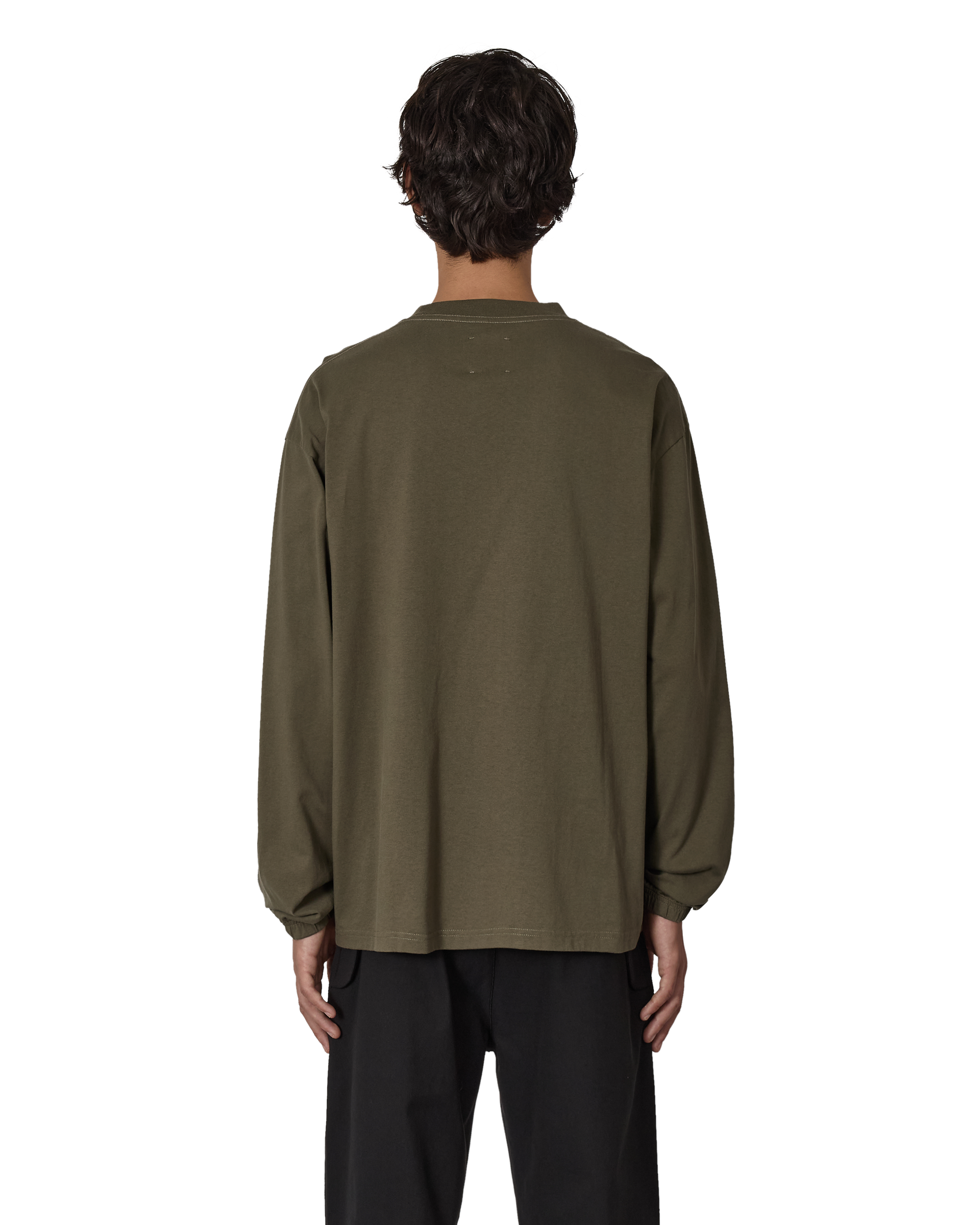 ROA Logo Organic Long Sleeve J316792-M-Green 3