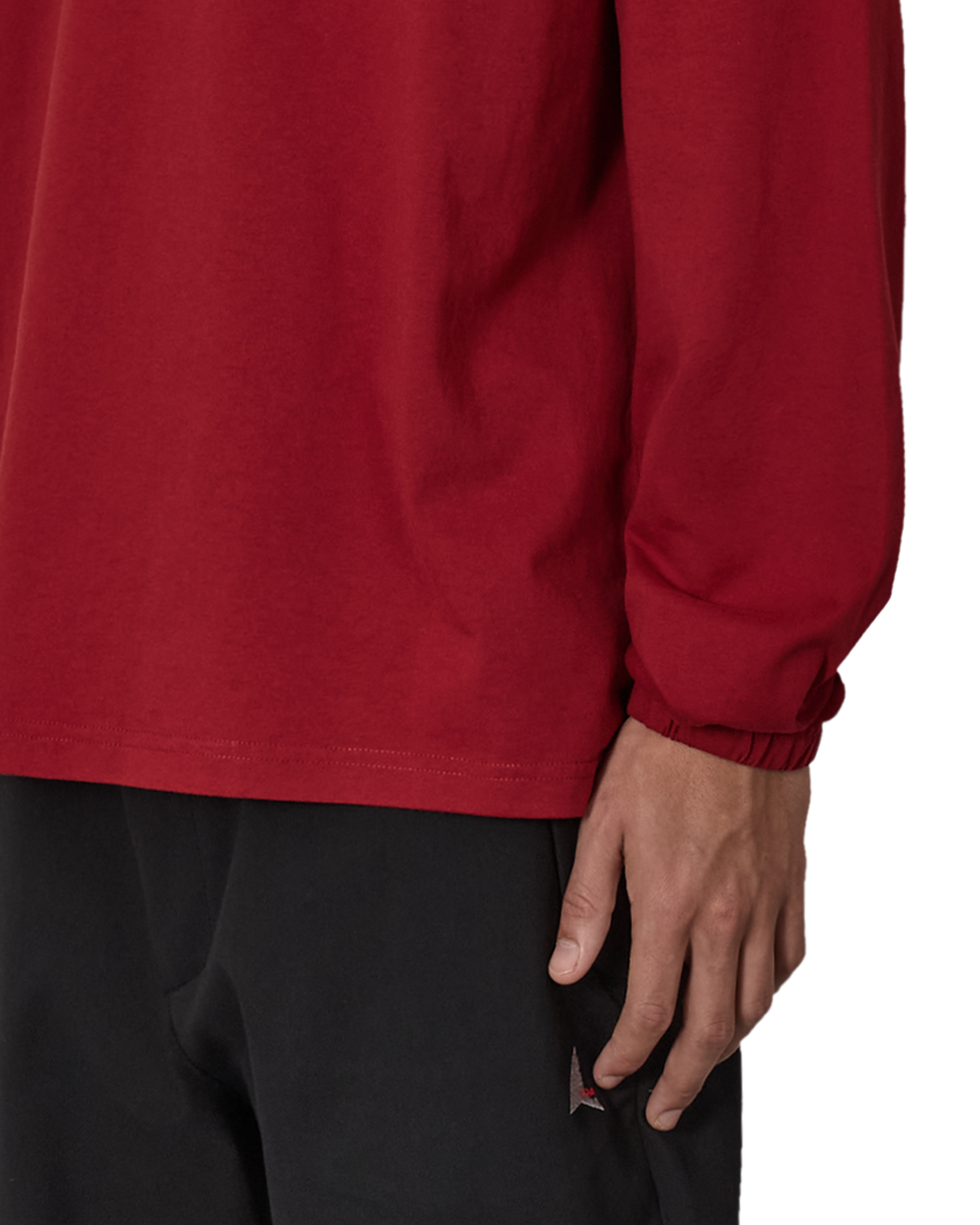 ROA Logo Organic Long Sleeve J316793-M-Red 6