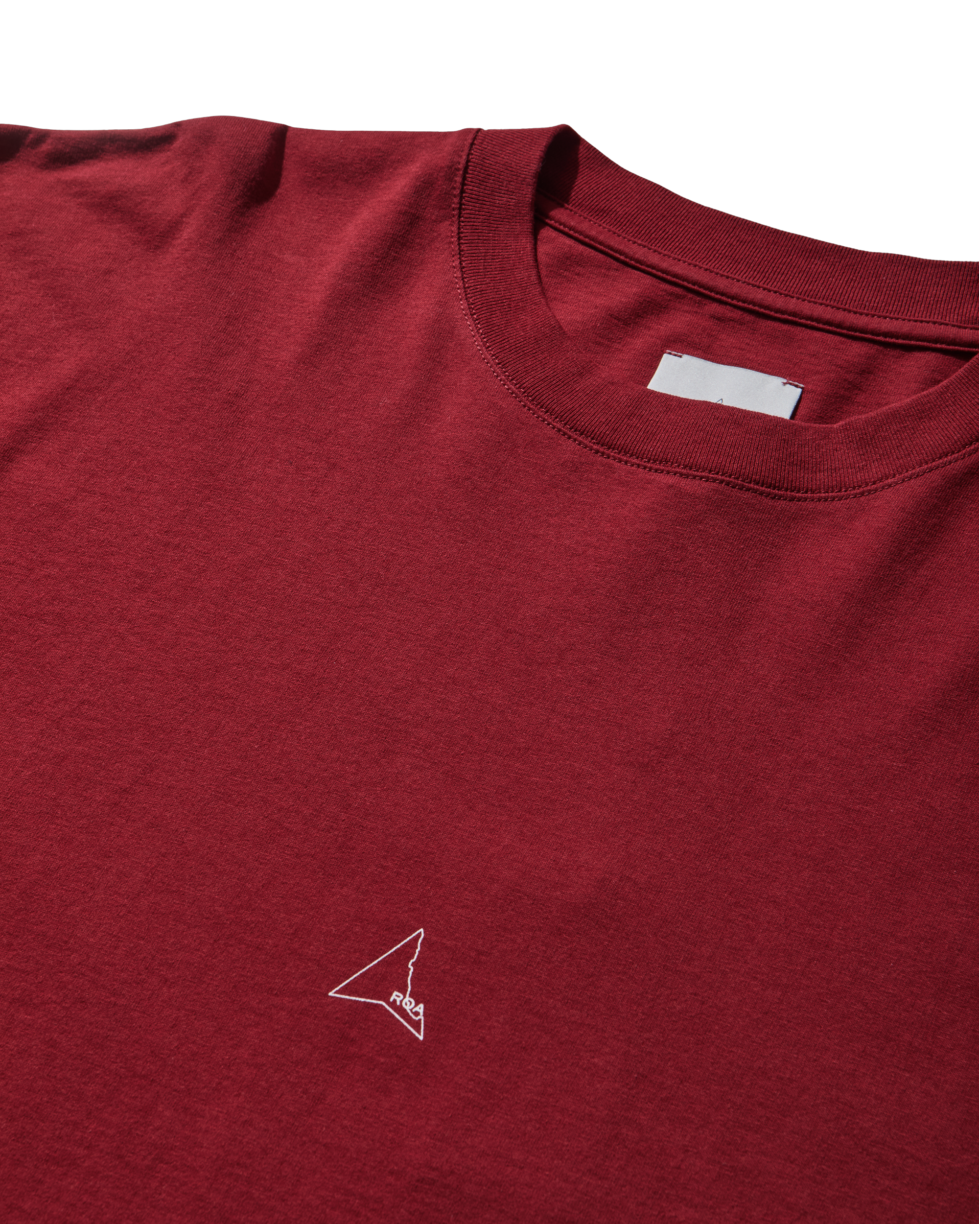 ROA Logo Organic Long Sleeve J316793-S-Red 12