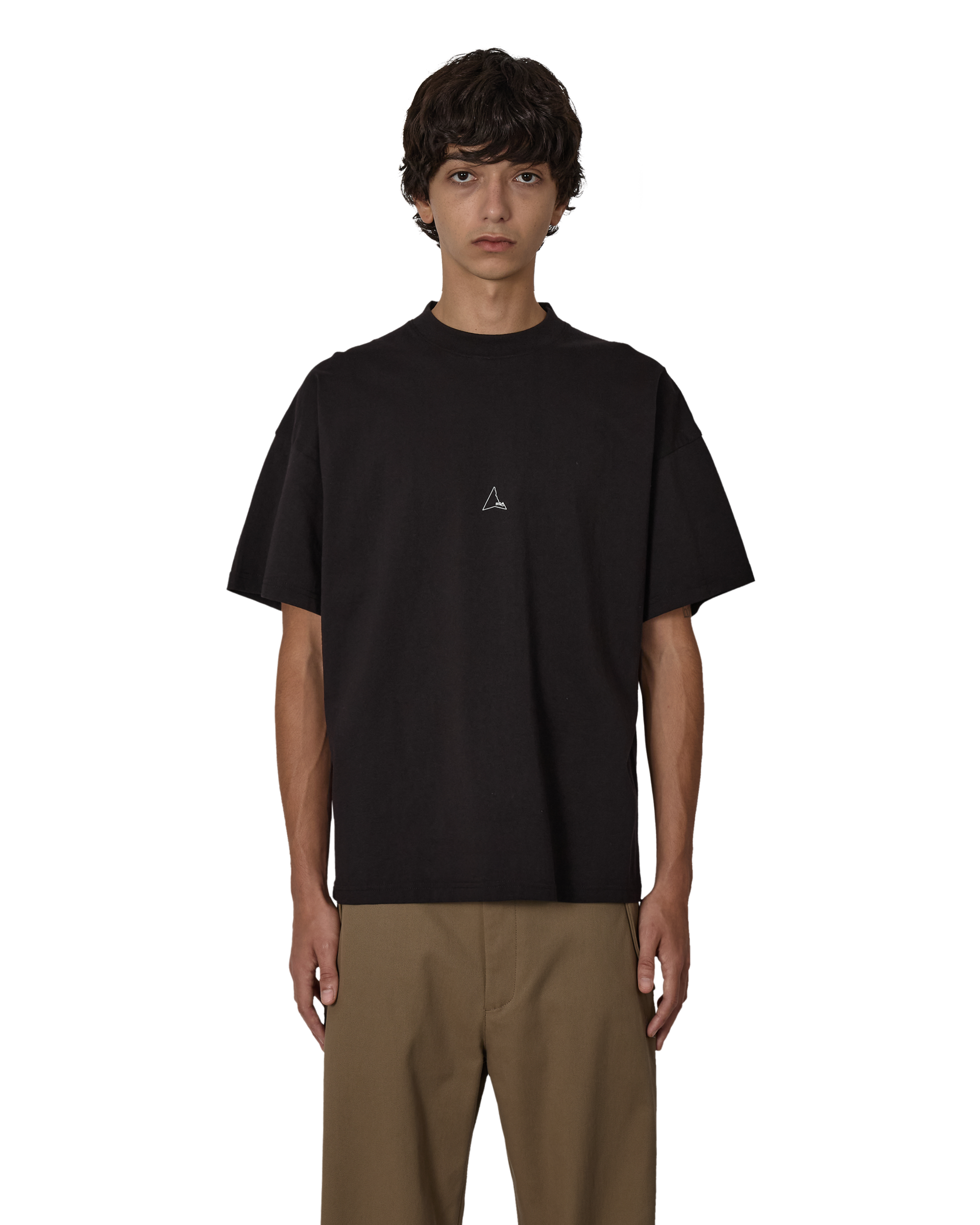 ROA Logo Organic T Shirt J316794-S-Black front