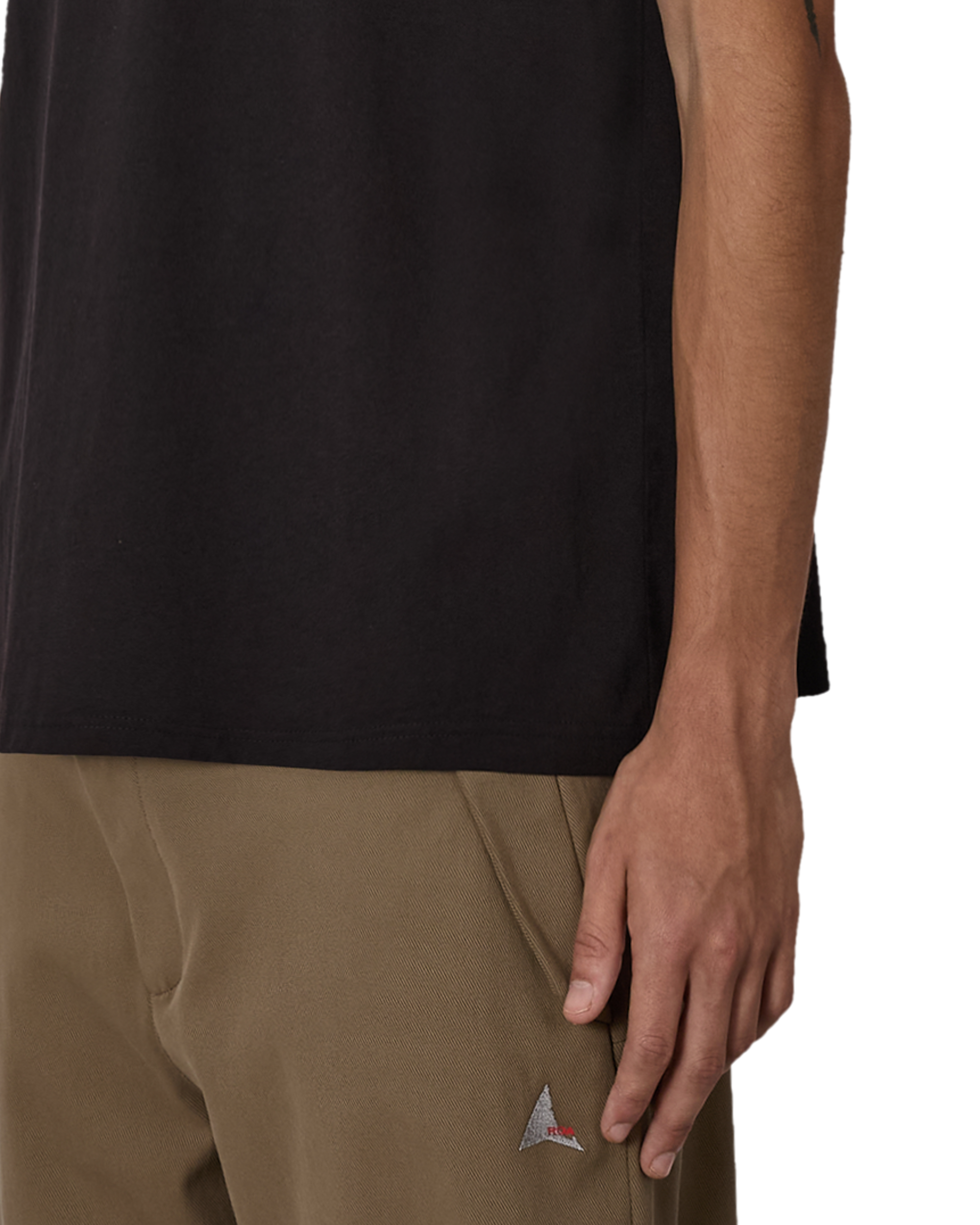 ROA Logo Organic T Shirt J316794-S-Black 6