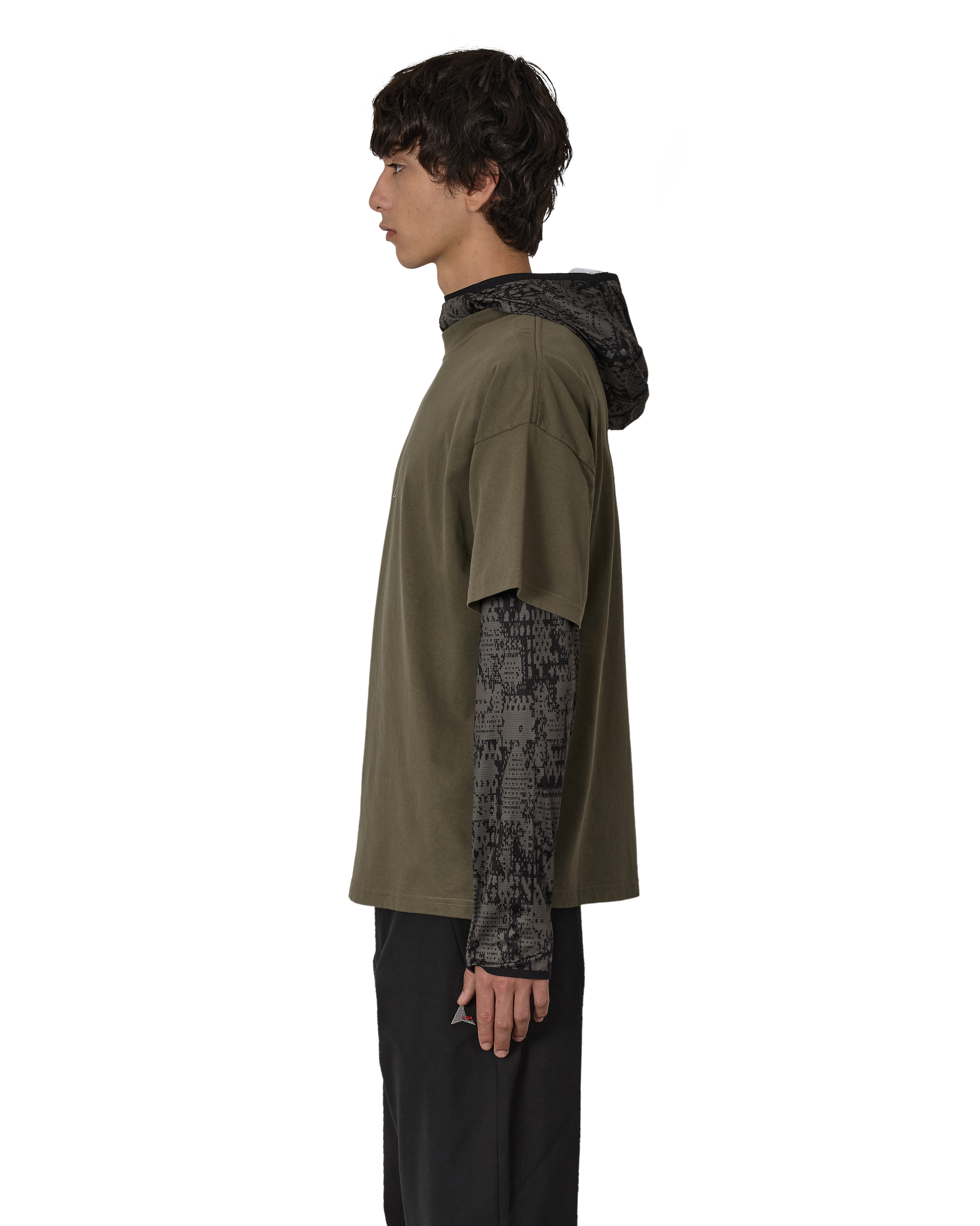 ROA Logo Organic T Shirt J316795-S-Green 2