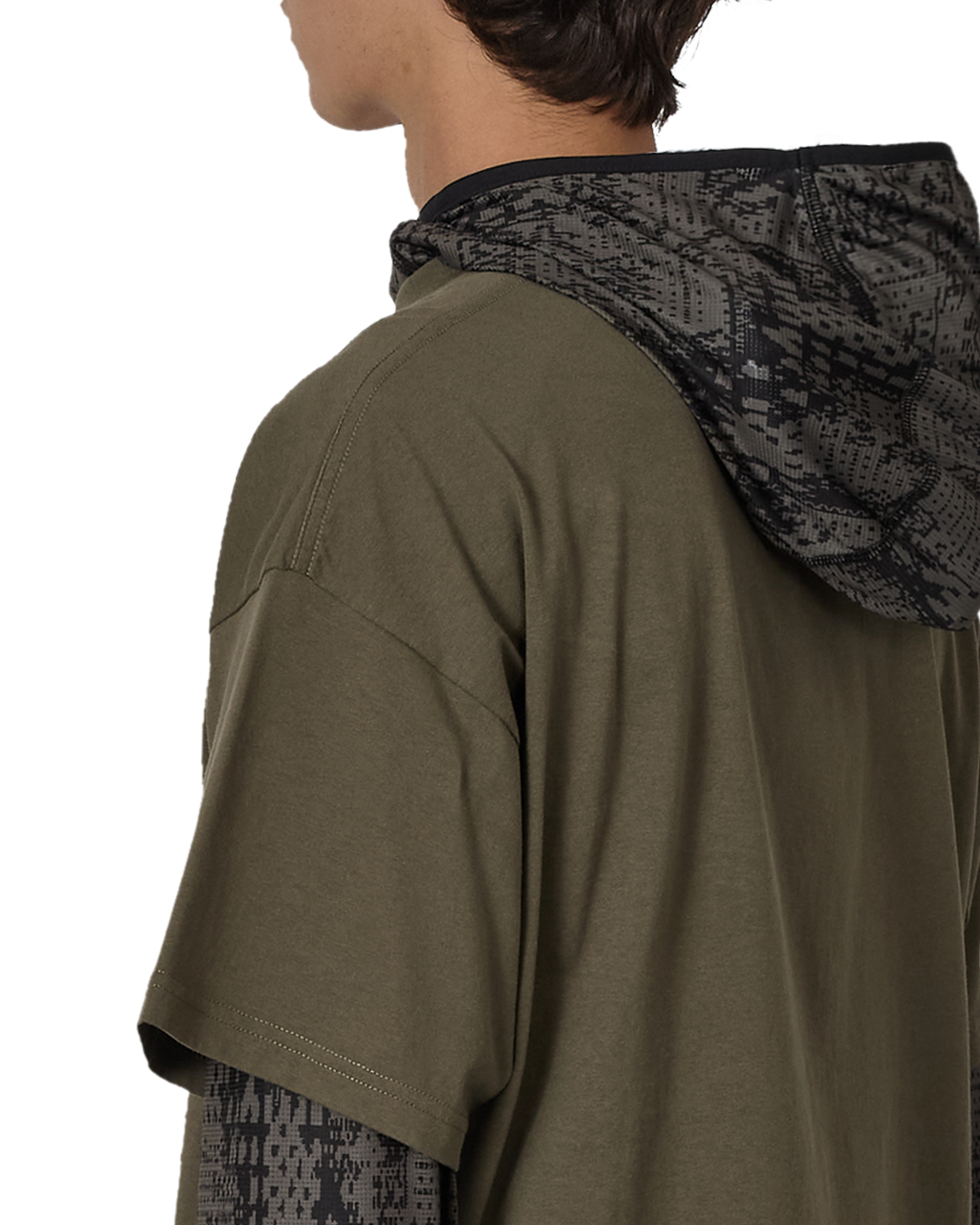 ROA Logo Organic T Shirt J316795-S-Green 7