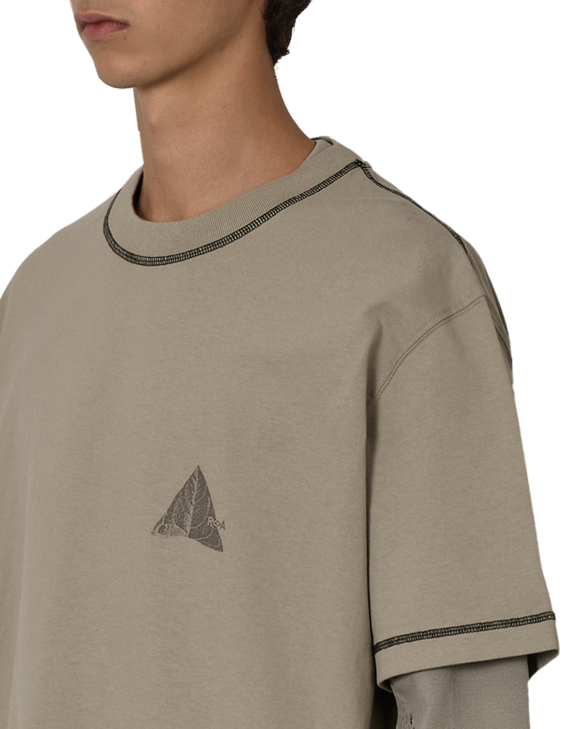 ROA Neolith Stitch Organic T Shirt J316806-S-Green 5