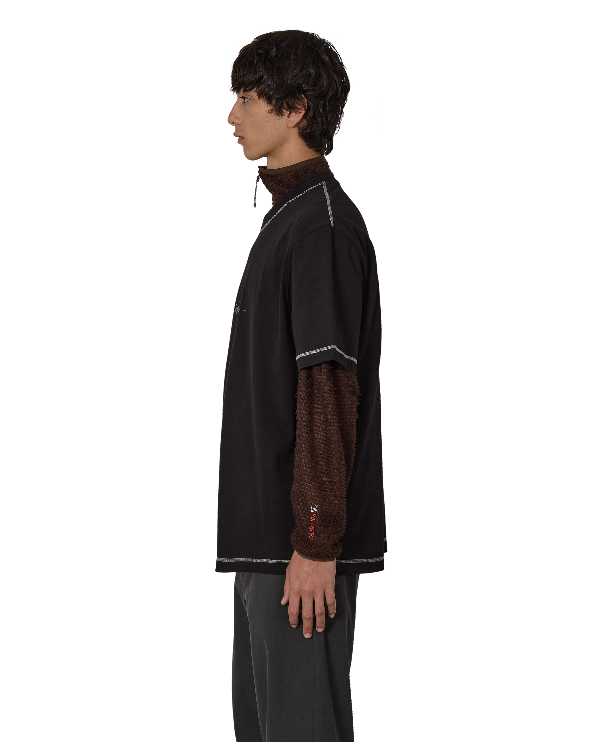 ROA Info Stitch Organic T Shirt J316808-S-Black 2