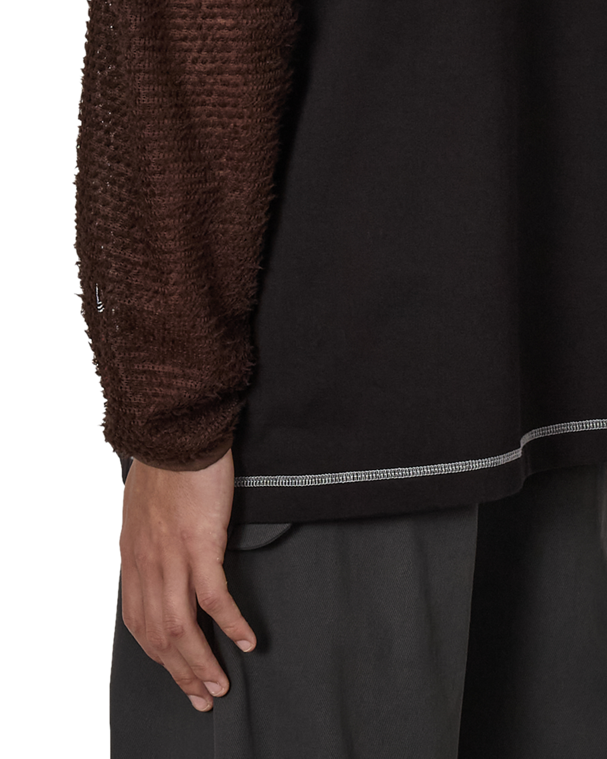 ROA Info Stitch Organic T Shirt J316808-S-Black 8