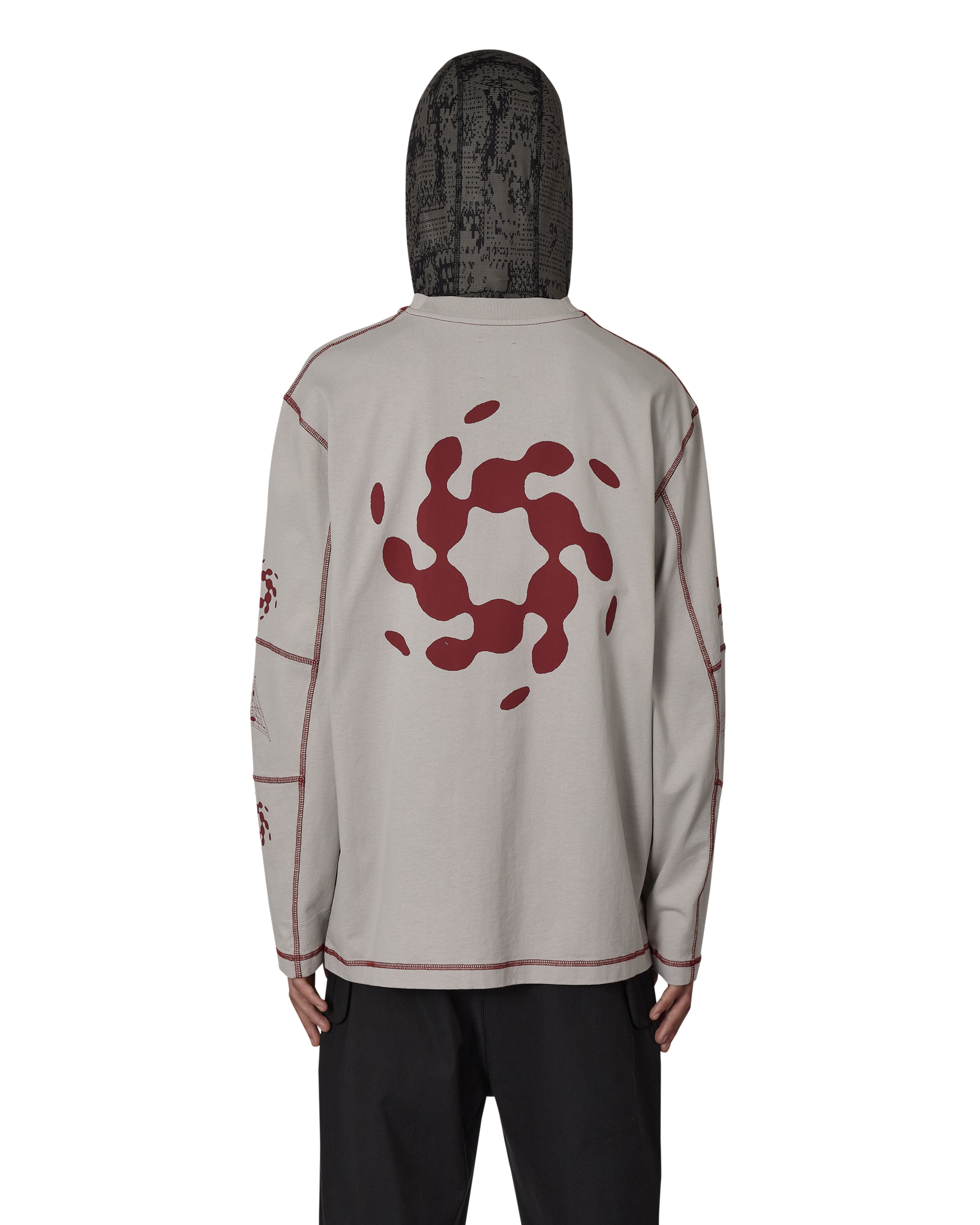 ROA Info Stitch Organic Long Sleeve J316810-S-Grey 3