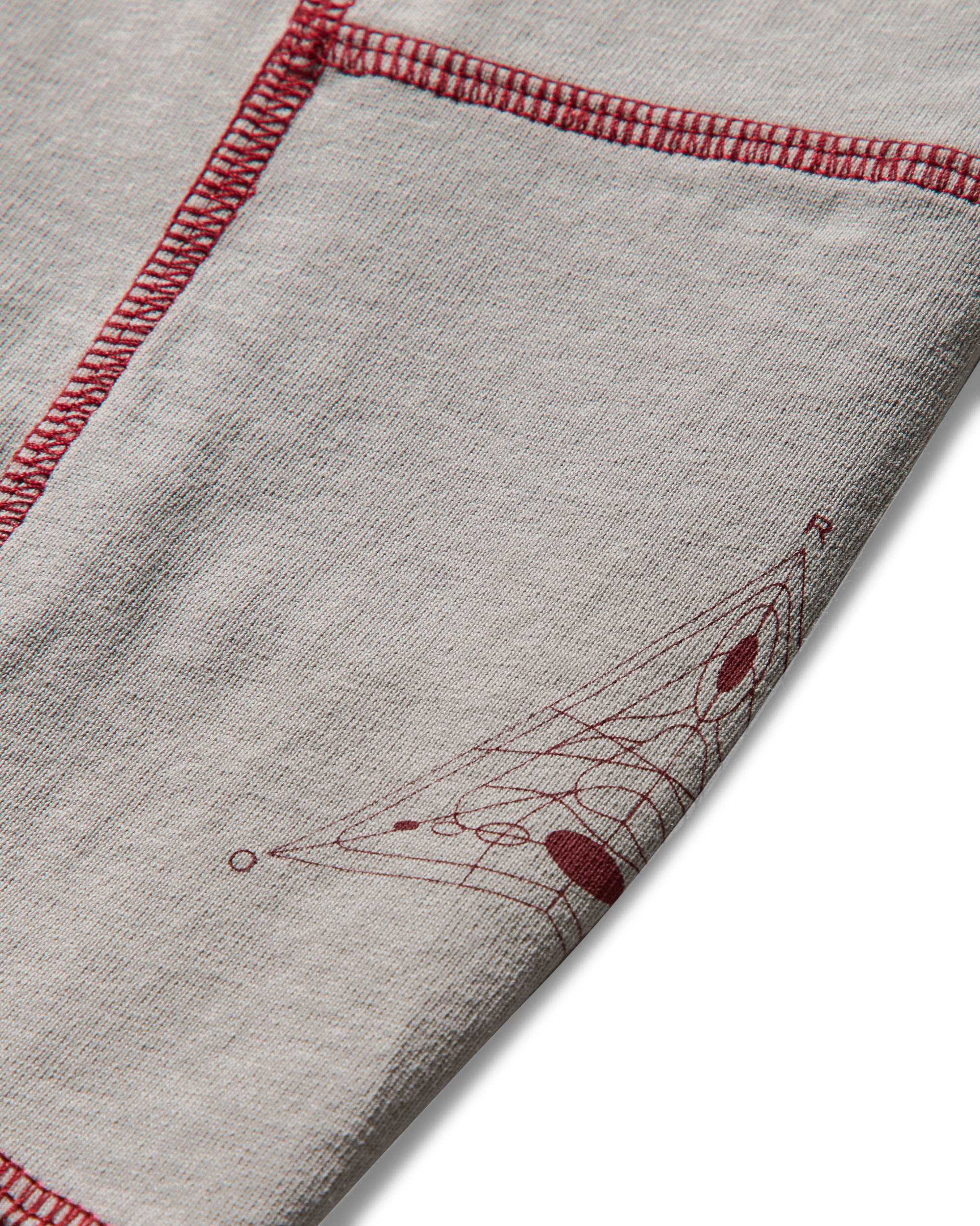 ROA Info Stitch Organic Long Sleeve J316810-S-Grey 12