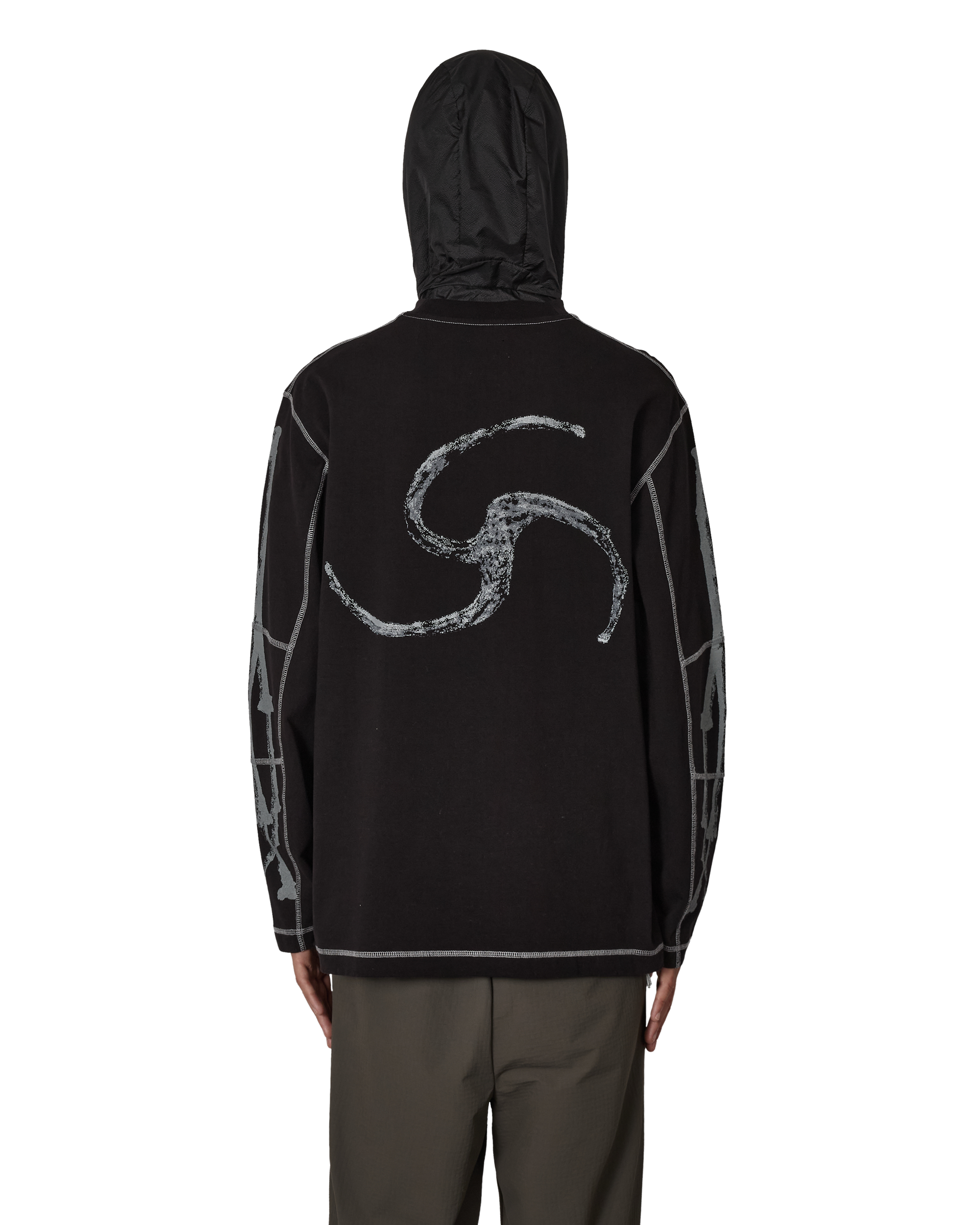 ROA Sticks Stitch Organic Long Sleeve J316811-S-Black 3