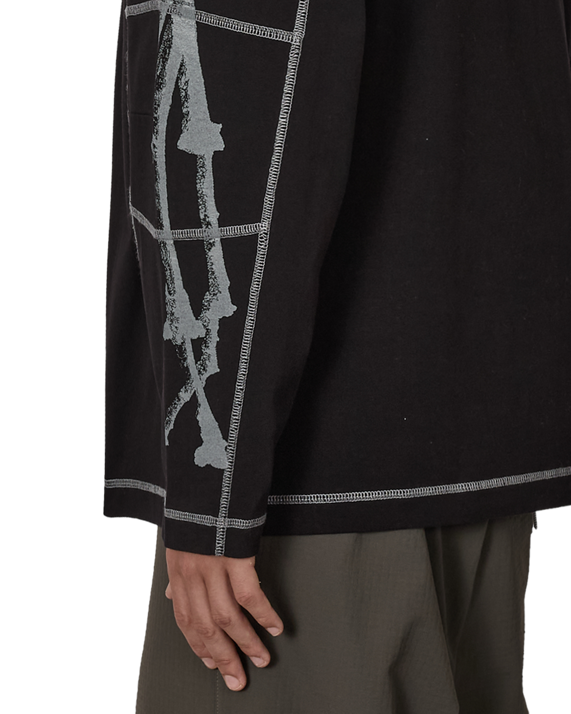 ROA Sticks Stitch Organic Long Sleeve J316811-S-Black 8