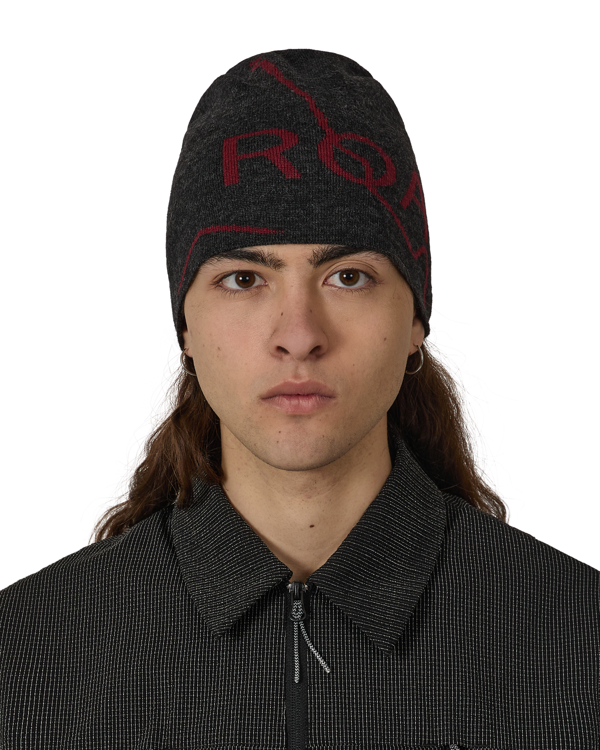 ROA Logo Wool Beanie J316855-ONE SIZE-Grey 3