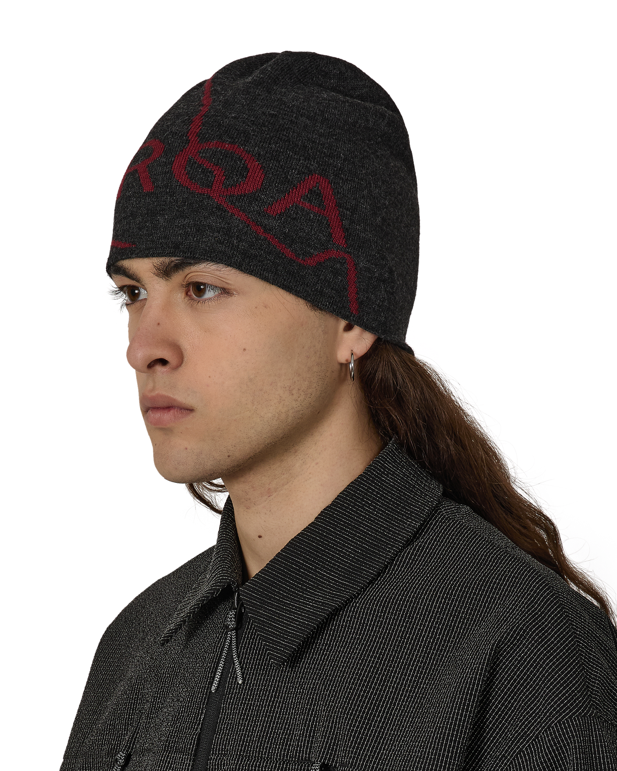 ROA Logo Wool Beanie J316855-ONE SIZE-Grey 4