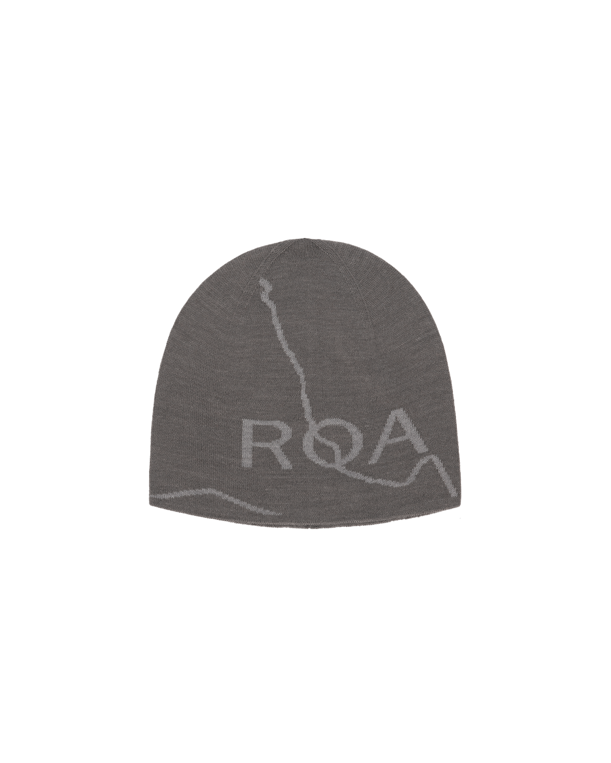 ROA Logo Wool Beanie J316858-ONE SIZE-Grey 1