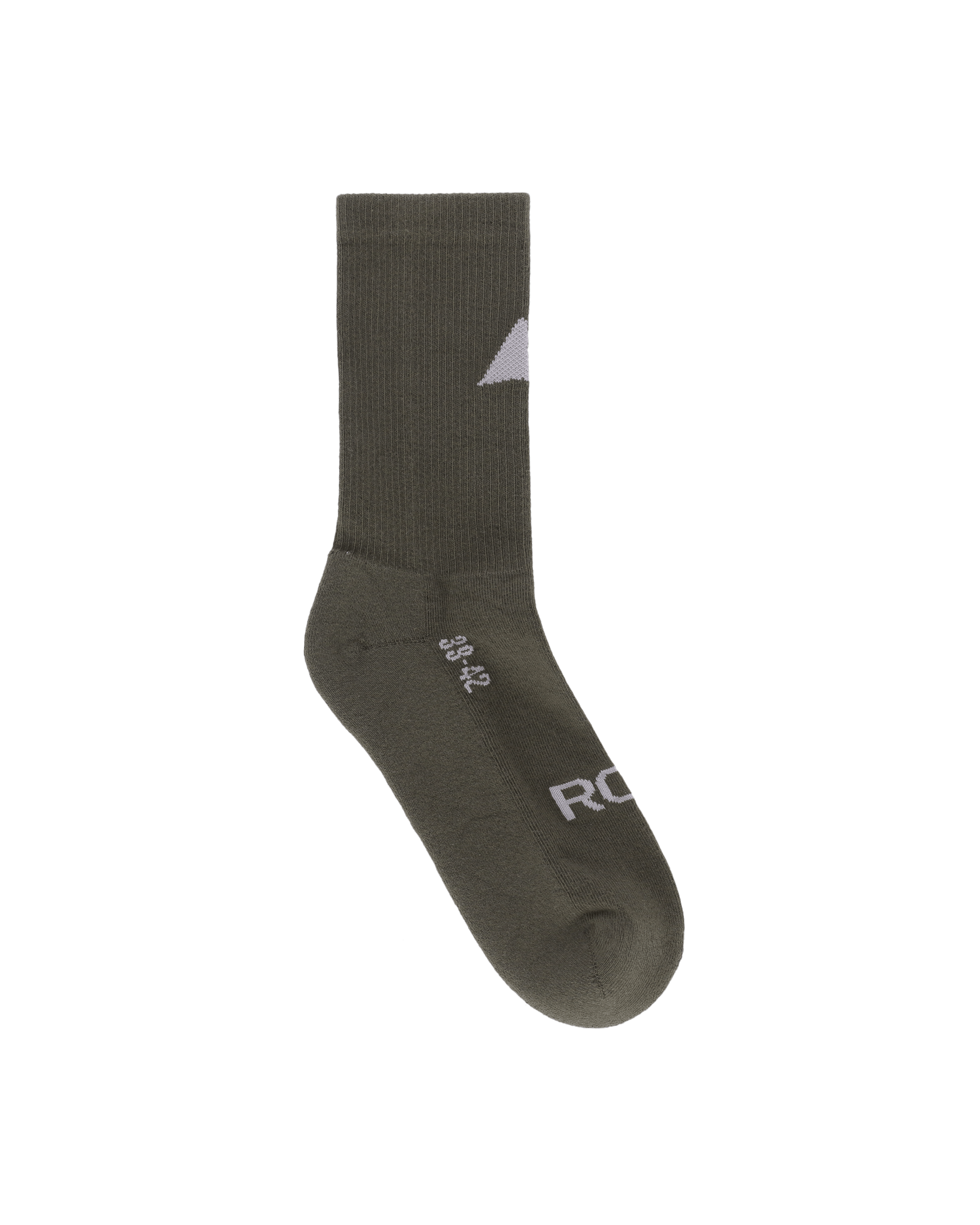 ROA Logo Biofil Socks J316860-39-42-Green front