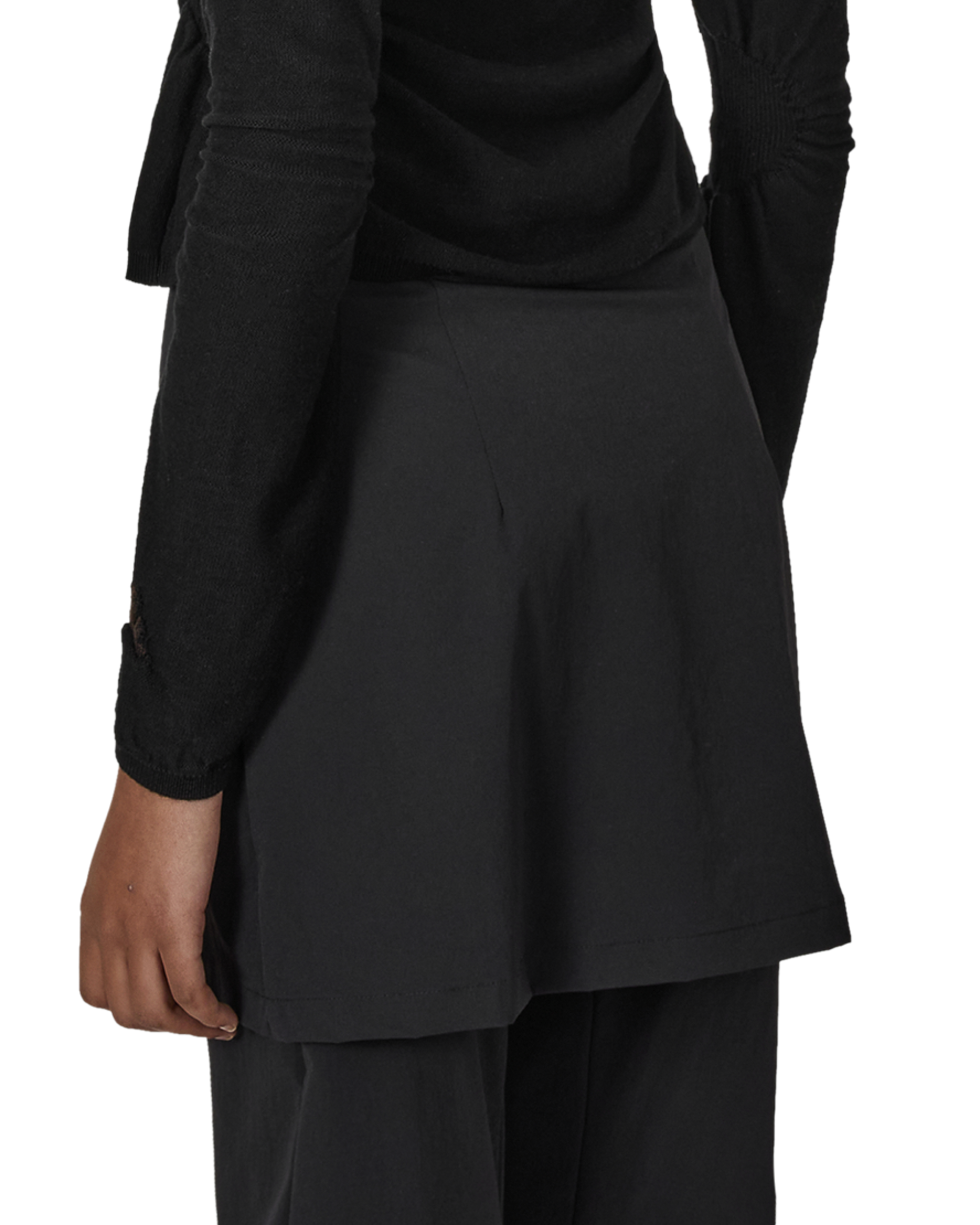 ROA Pinched Wool Knit Top J316866-S-Black 8