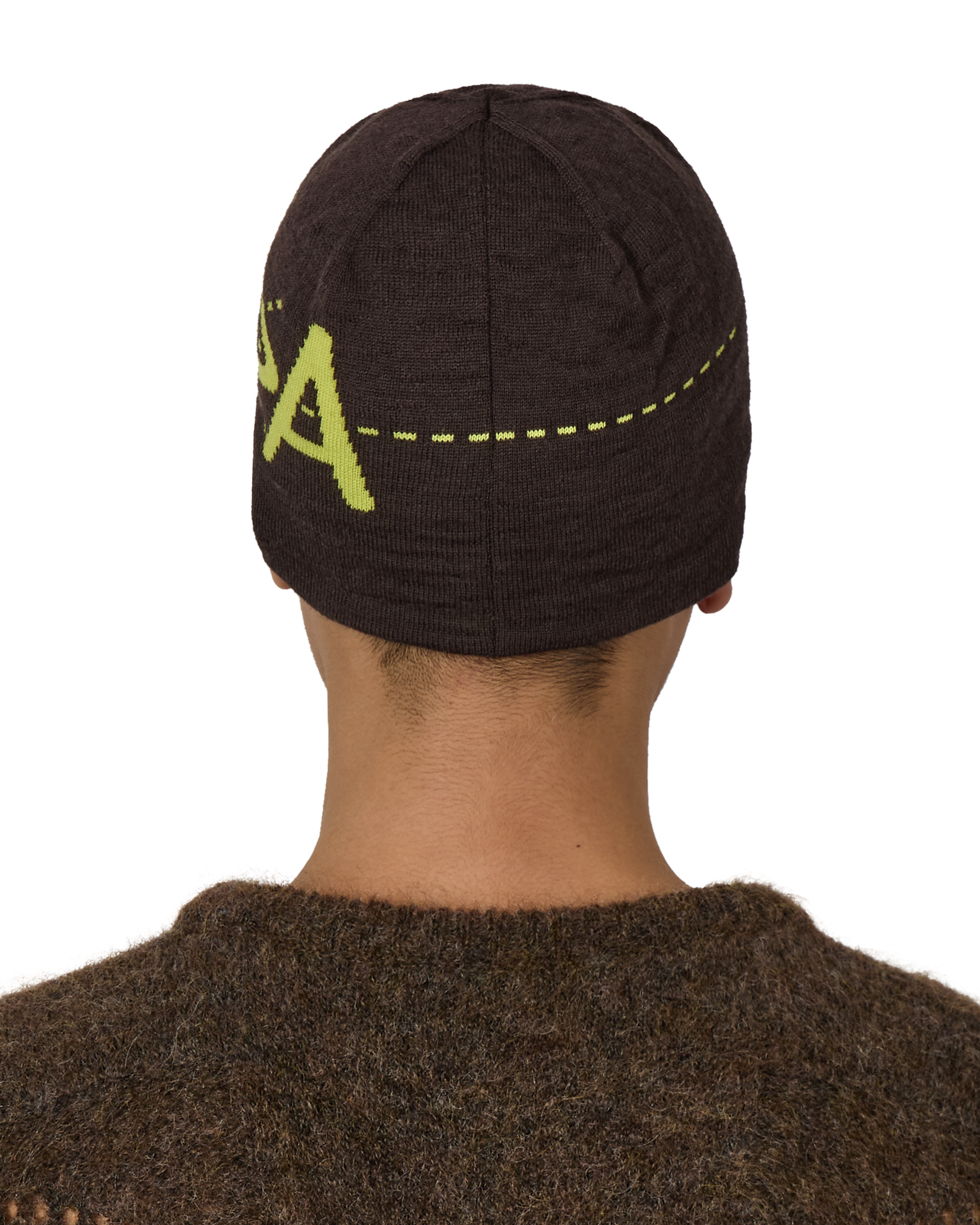 ROA Dial Wool Beanie J316876-ONE SIZE-Brown 6