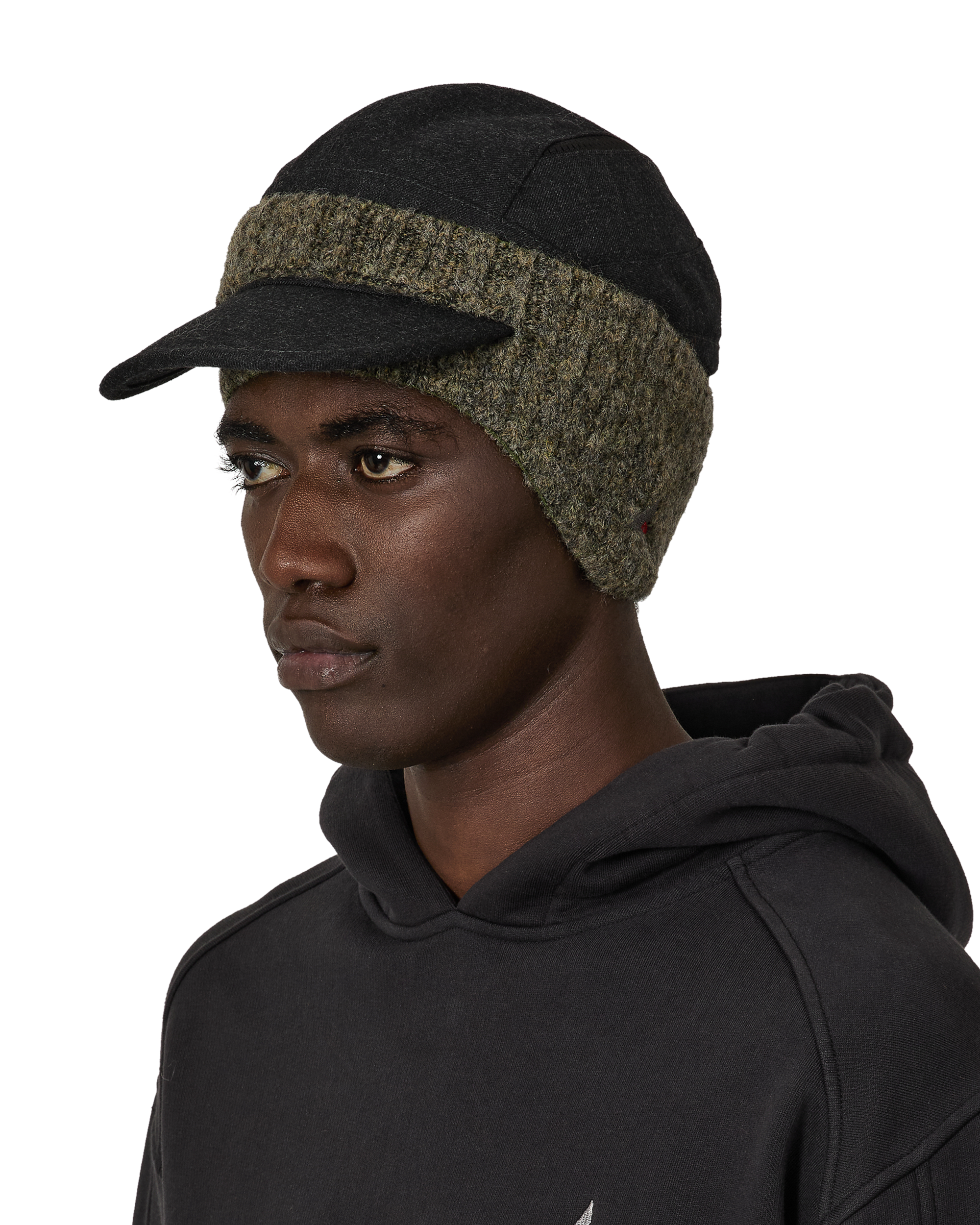 ROA Hawk Wool Knit Ear Warmer J316893-ONE SIZE-Green 6