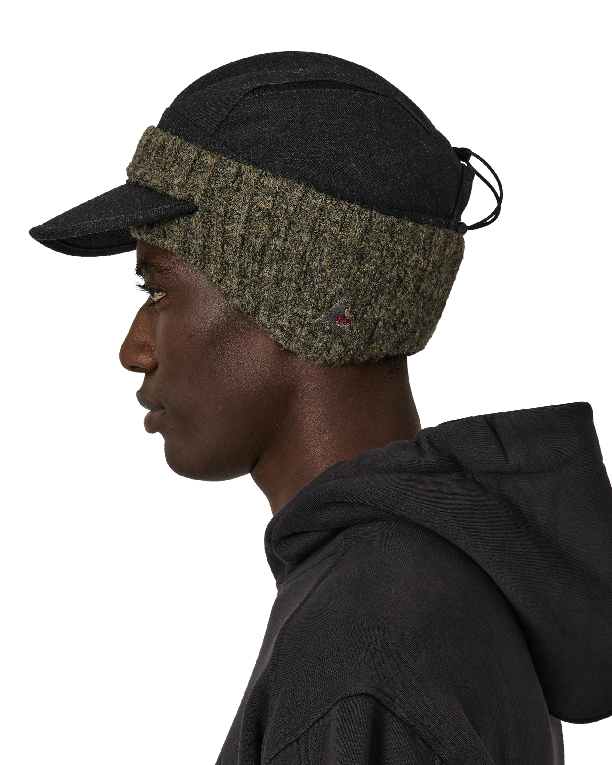 ROA Hawk Wool Knit Ear Warmer J316893-ONE SIZE-Green 7