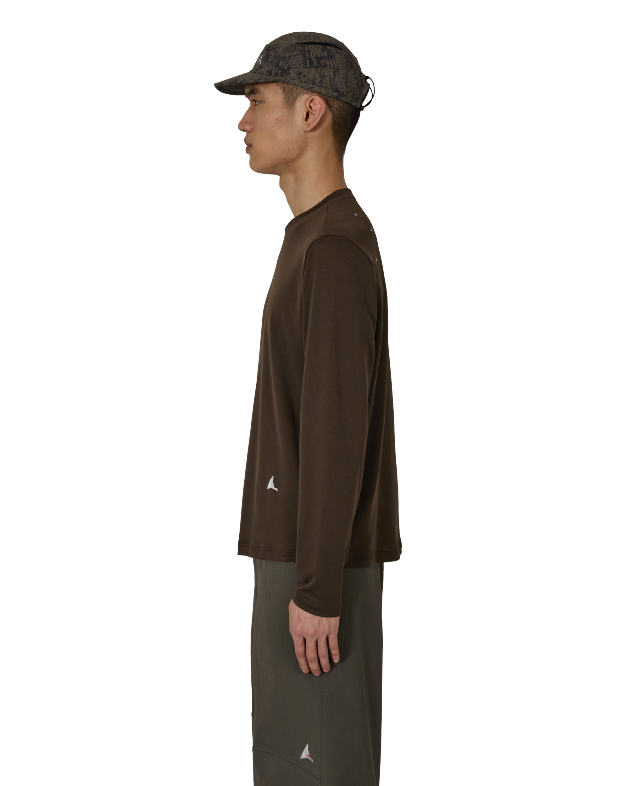 ROA Fireflies Base Layer Fast Dry Long Sleeve J316897-S-Brown 2