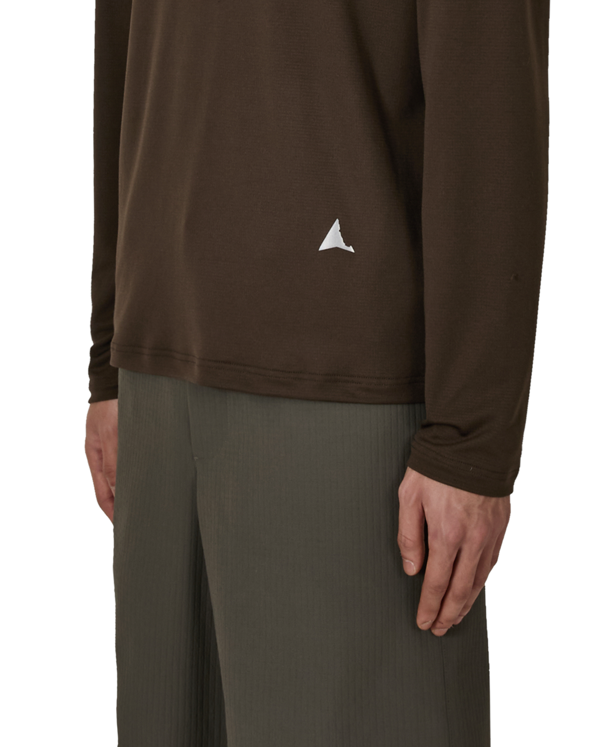 ROA Fireflies Base Layer Fast Dry Long Sleeve J316897-S-Brown 6