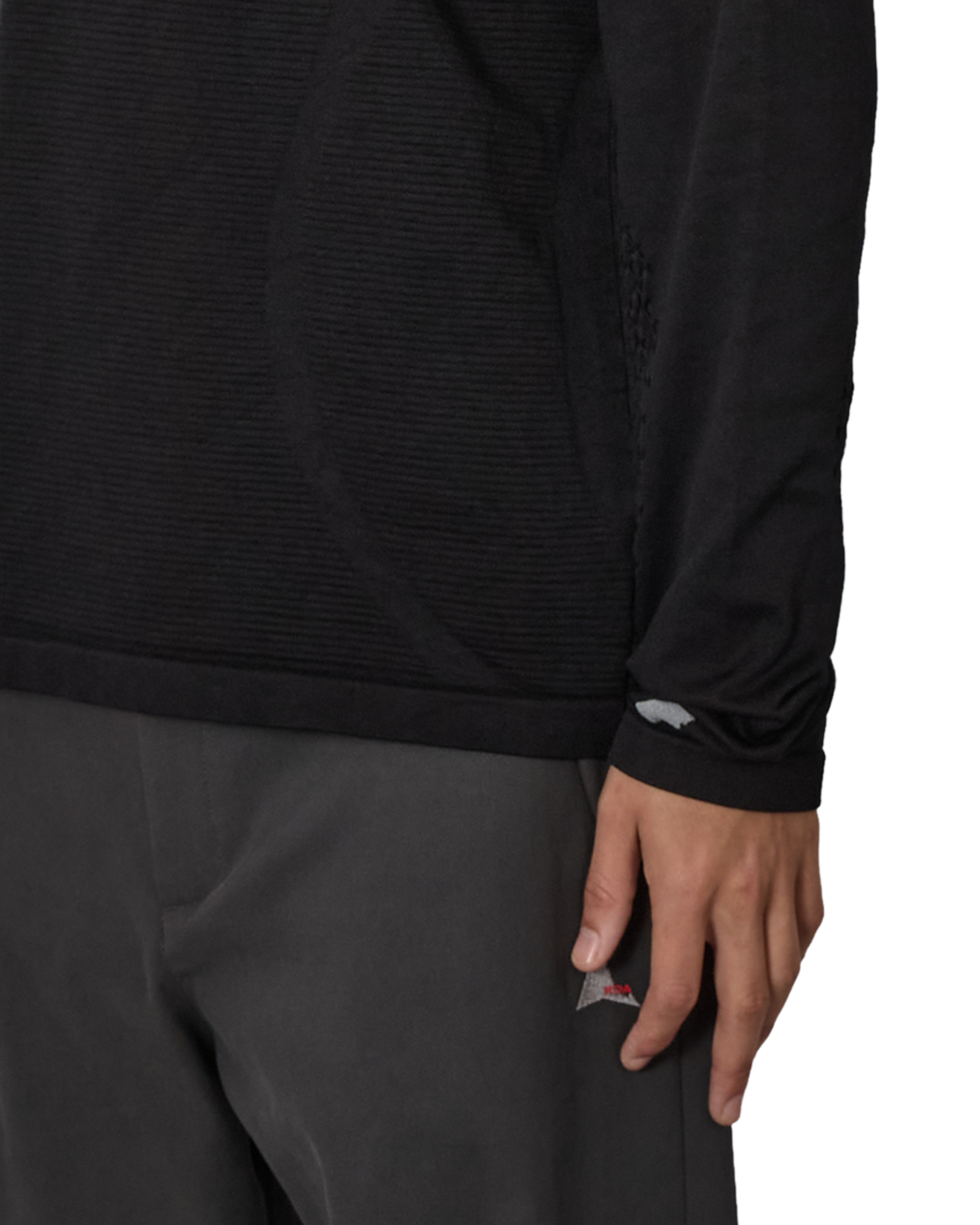 ROA Aune Seamless Knit Long Sleeve J316918-S-Black 6