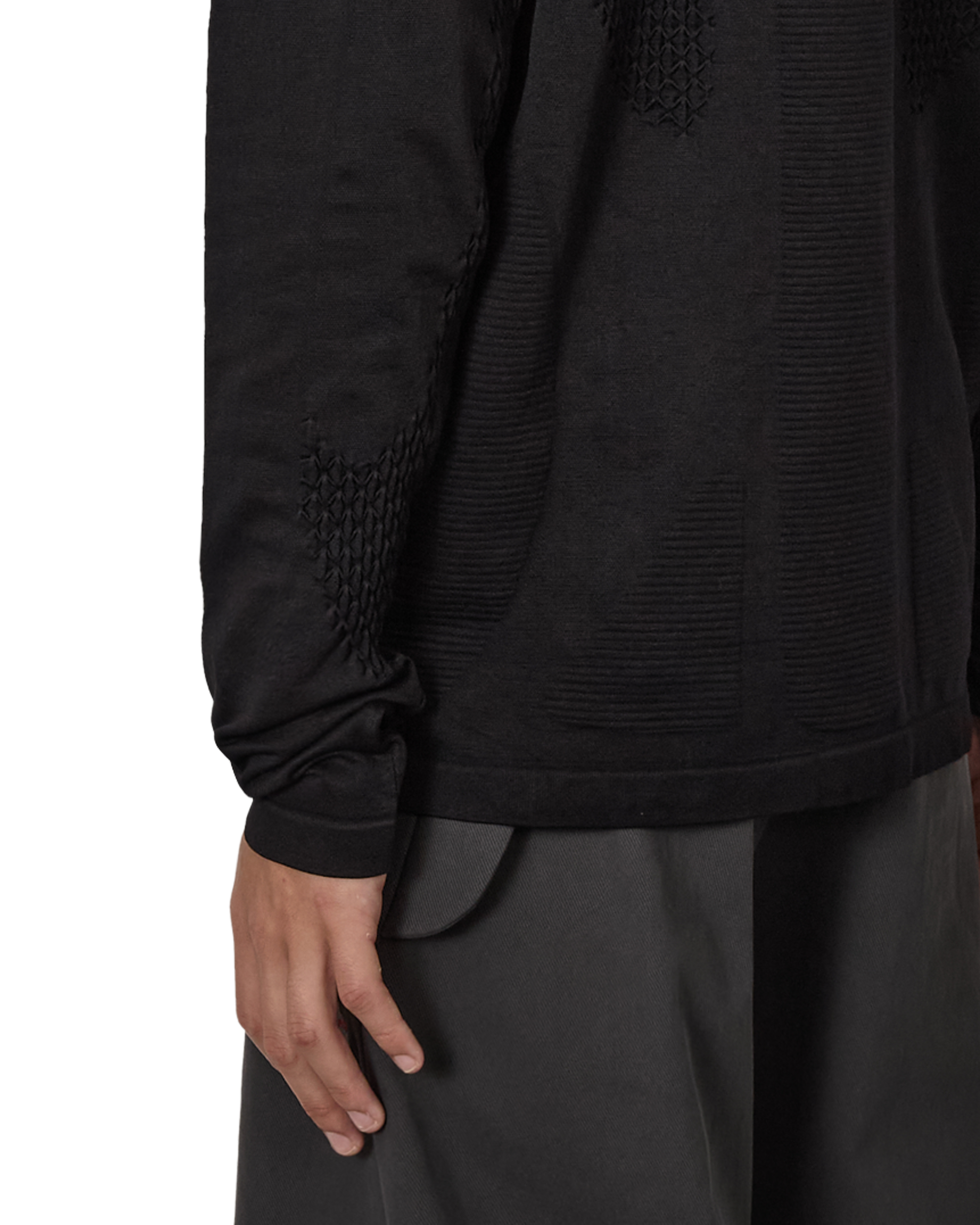 ROA Aune Seamless Knit Long Sleeve J316918-S-Black 8