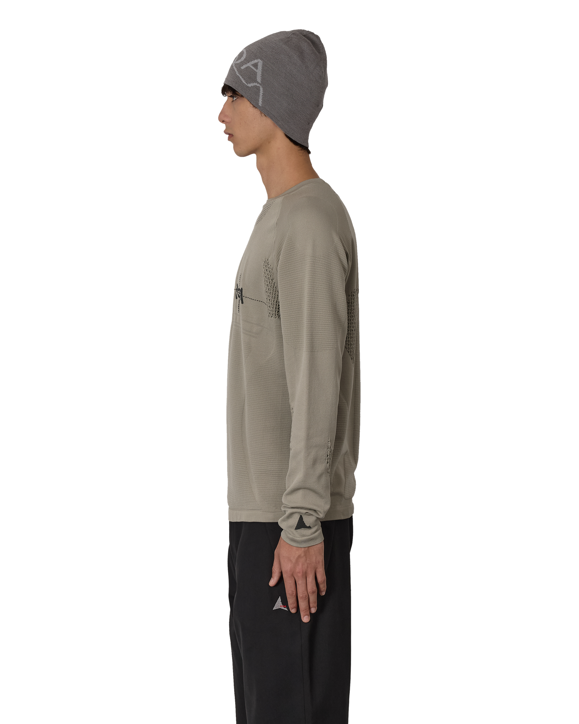 ROA Aune Seamless Knit Long Sleeve J316919-M-Green 2