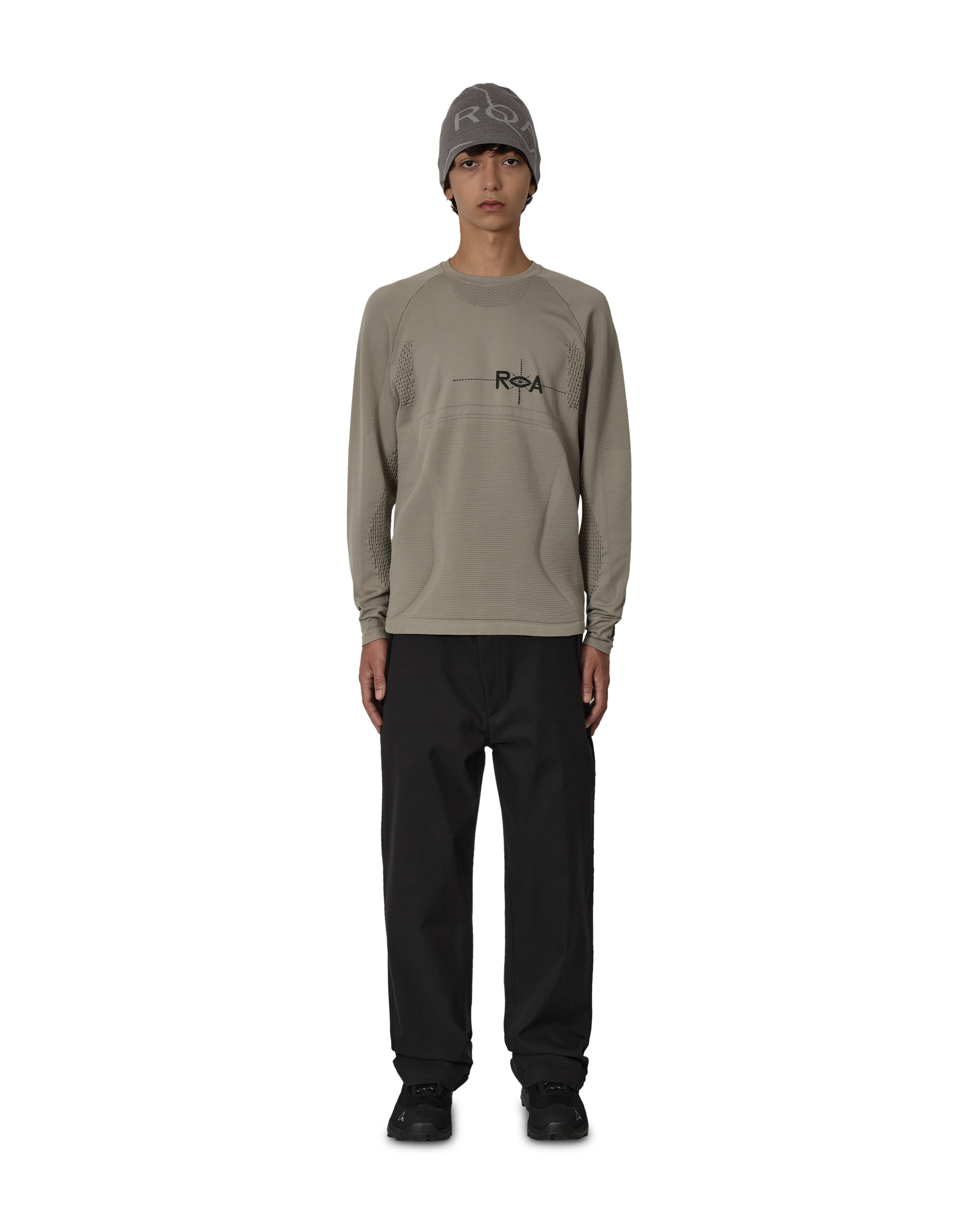 ROA Aune Seamless Knit Long Sleeve J316919-M-Green 4