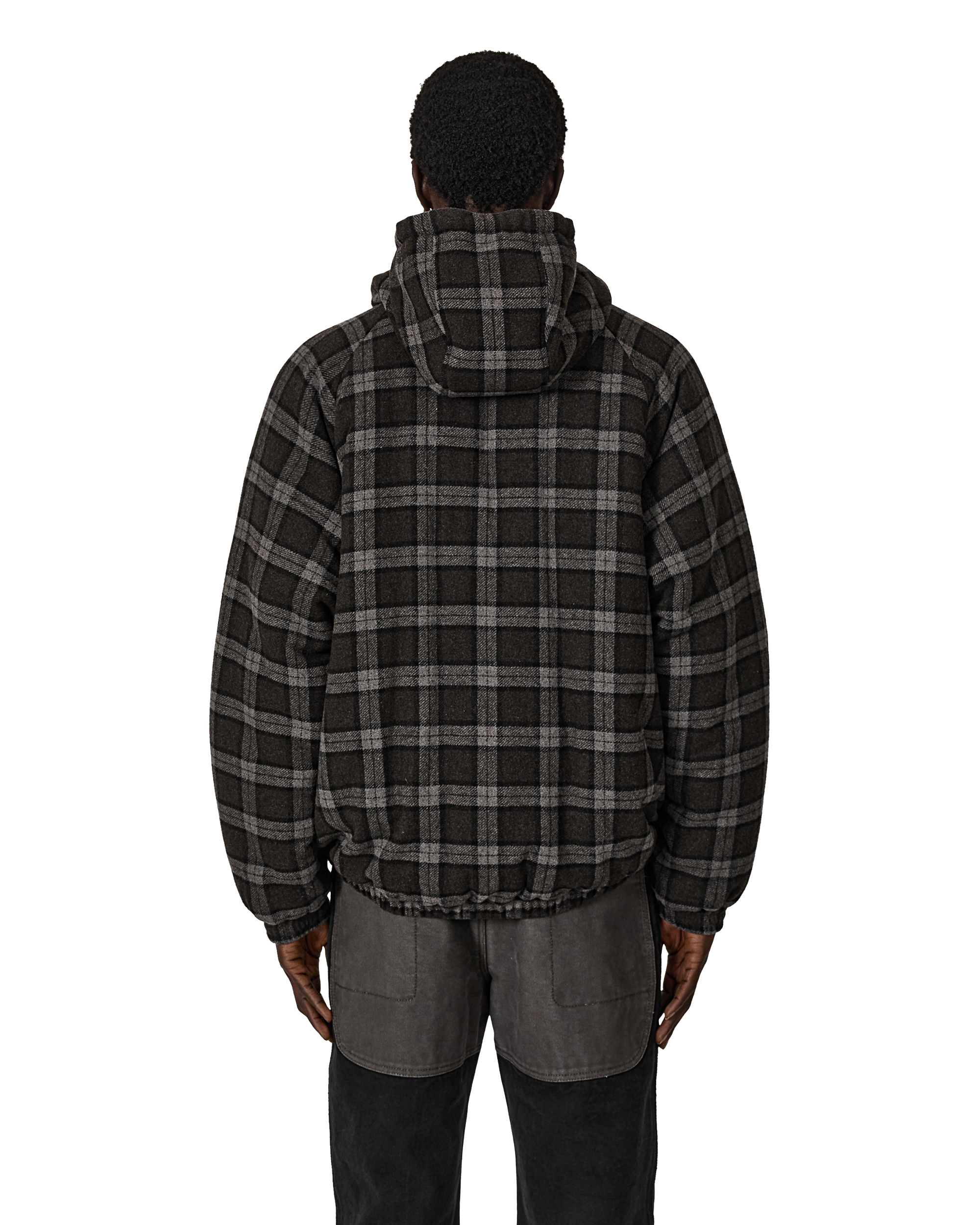 ROA Logger Wool Primaloft Checked Jacket J317060-S-Grey 3