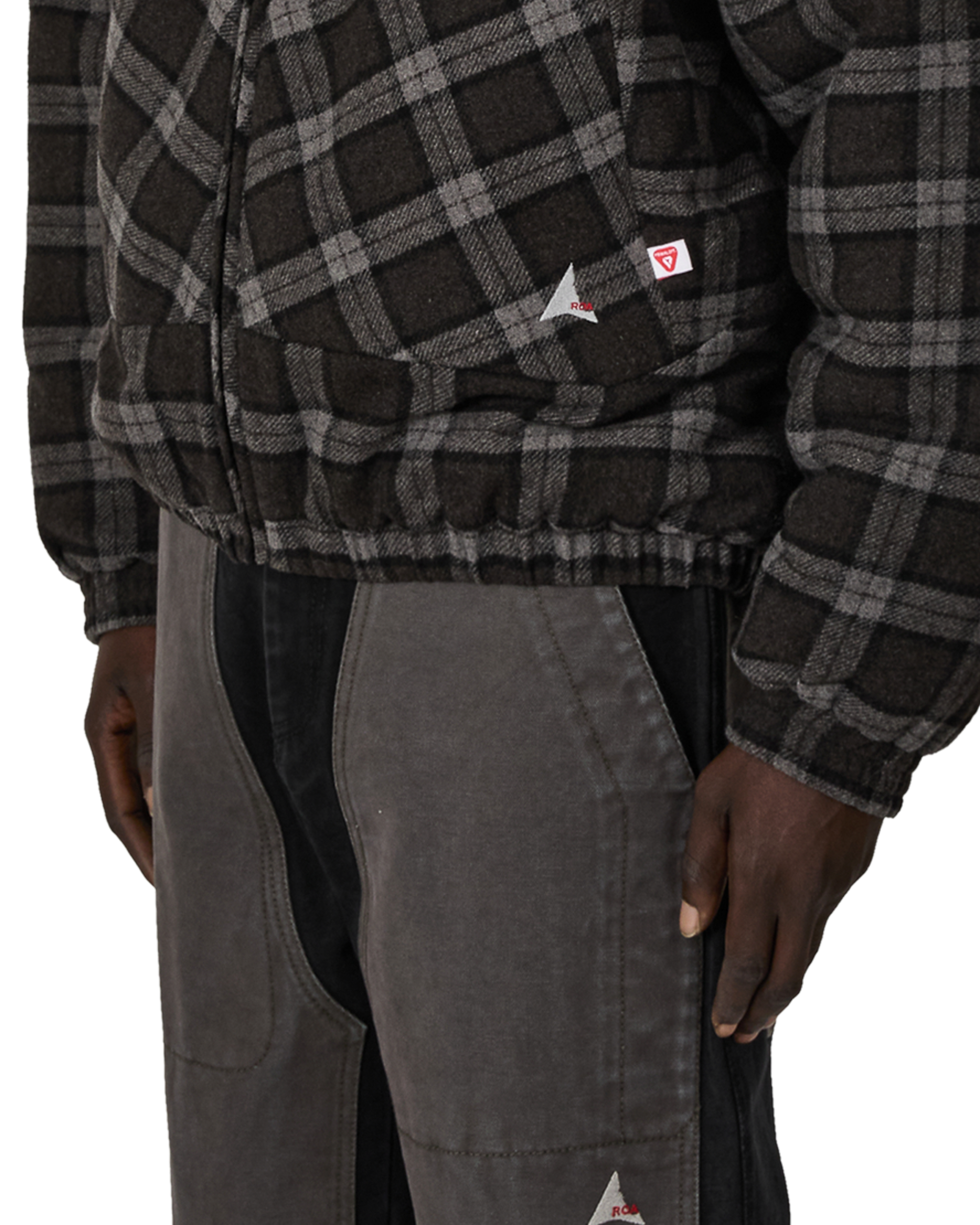 ROA Logger Wool Primaloft Checked Jacket J317060-S-Grey 6