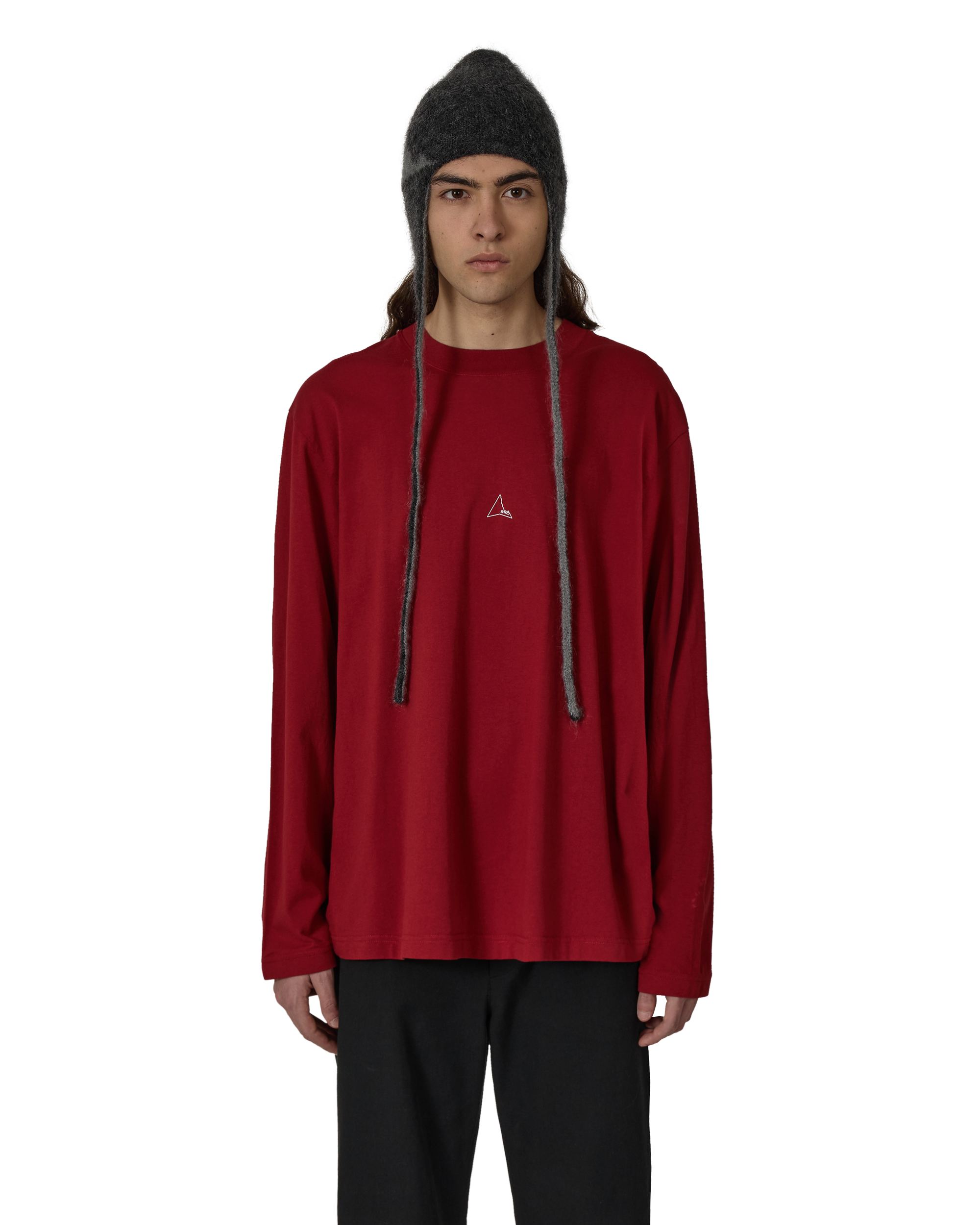 ROA Bonnet Mohair Beanie J318190-ONE SIZE-Black 5