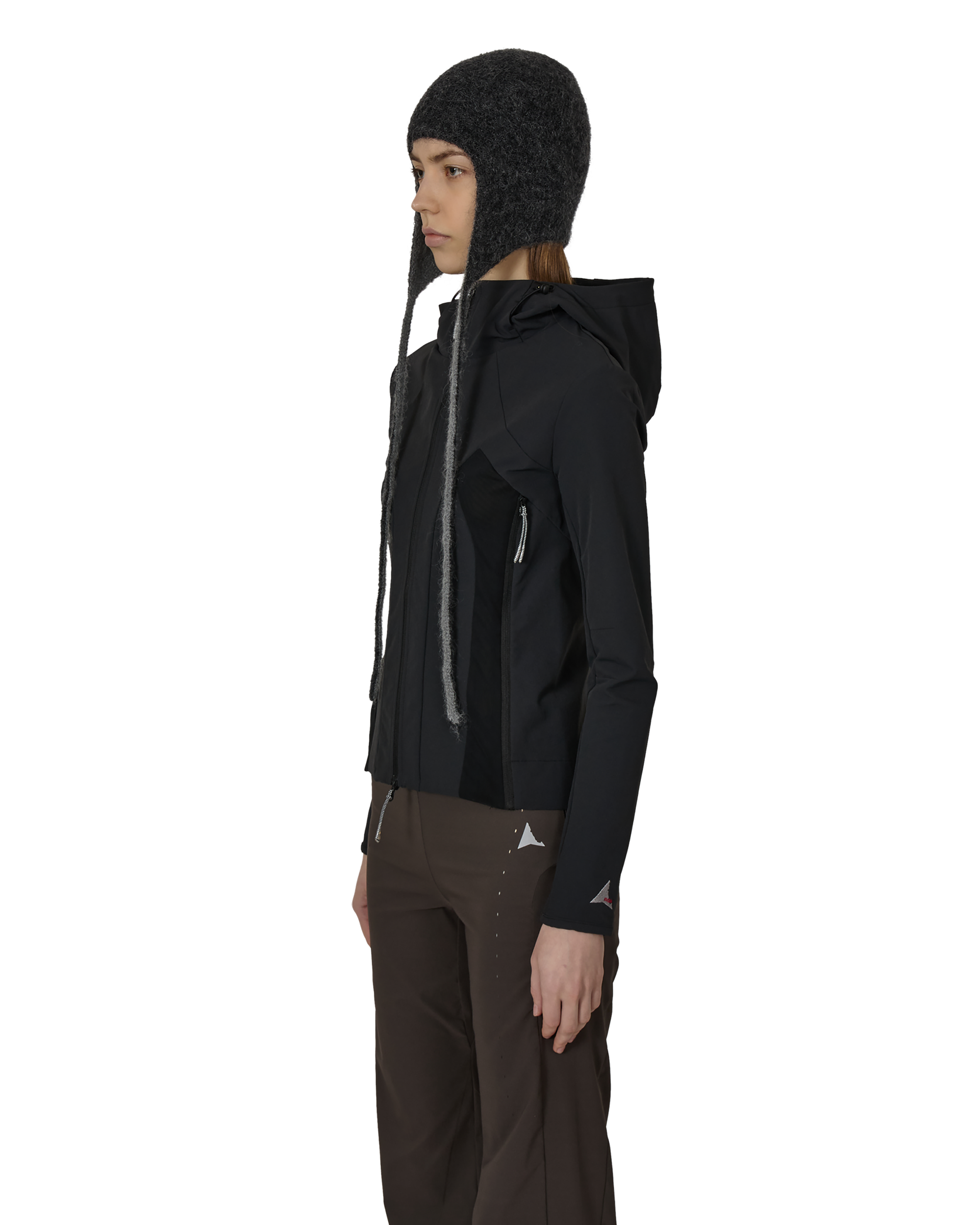 ROA Bonnet Mohair Beanie J318190-ONE SIZE-Black 11
