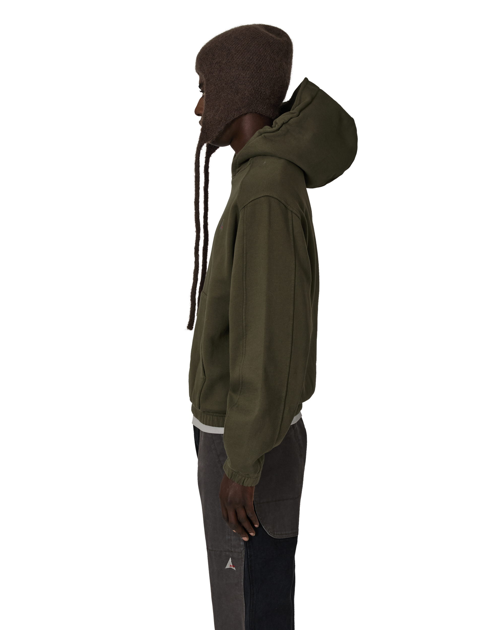 ROA Bonnet Mohair Beanie J318191-ONE SIZE-Brown 7