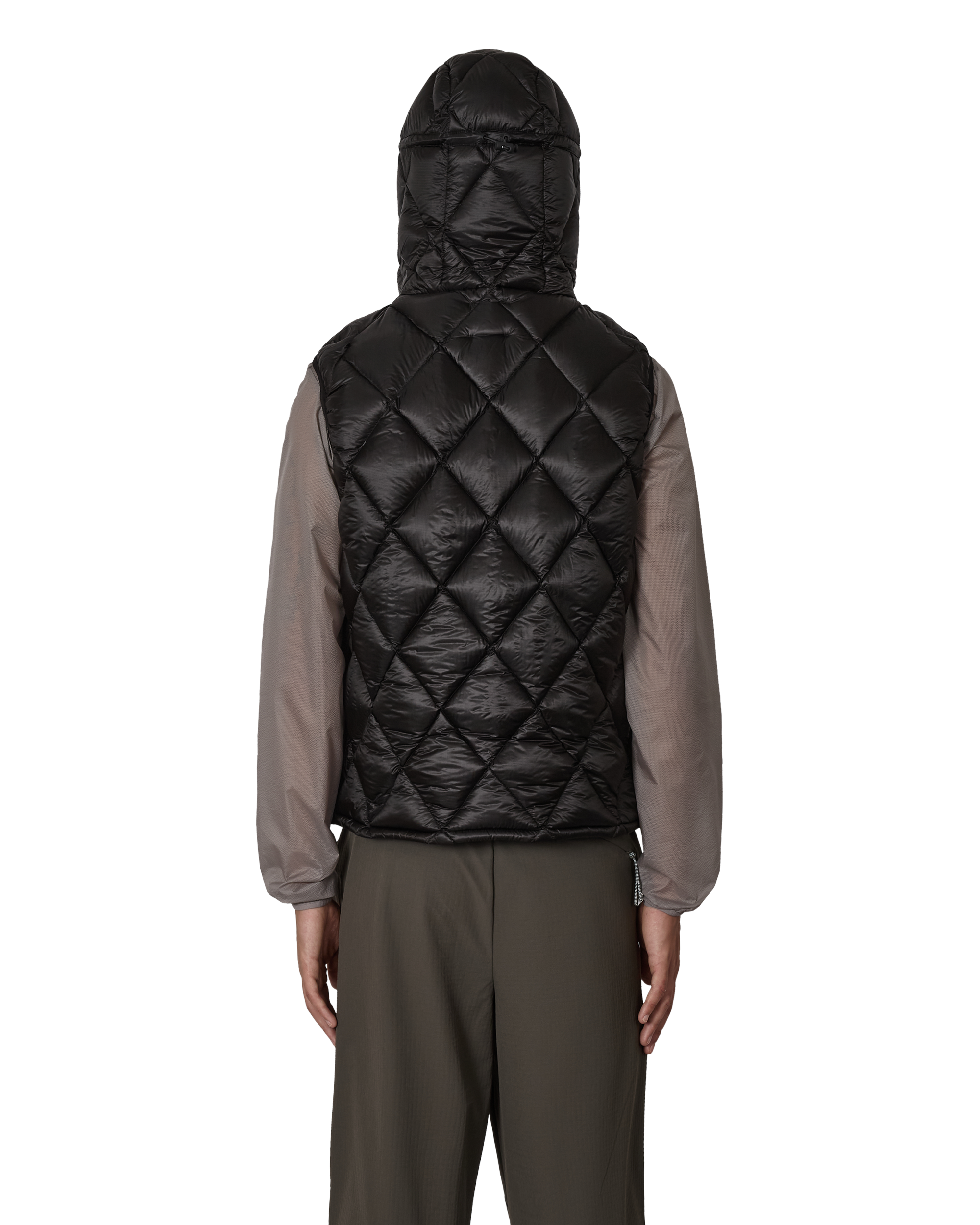 ROA Nuna 800 Fill Power Hooded Down Vest J318317-S-Black 3