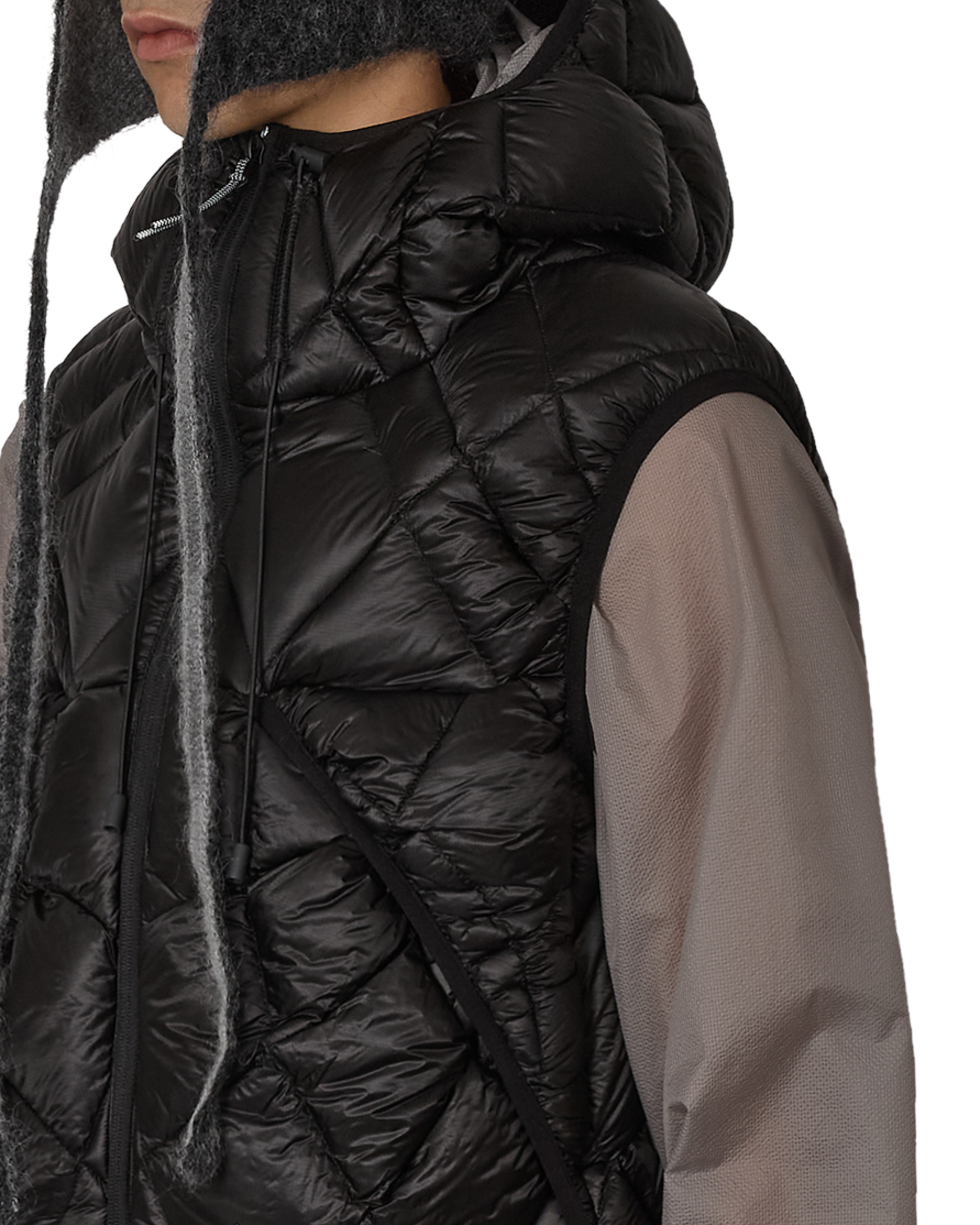ROA Nuna 800 Fill Power Hooded Down Vest J318317-S-Black 5