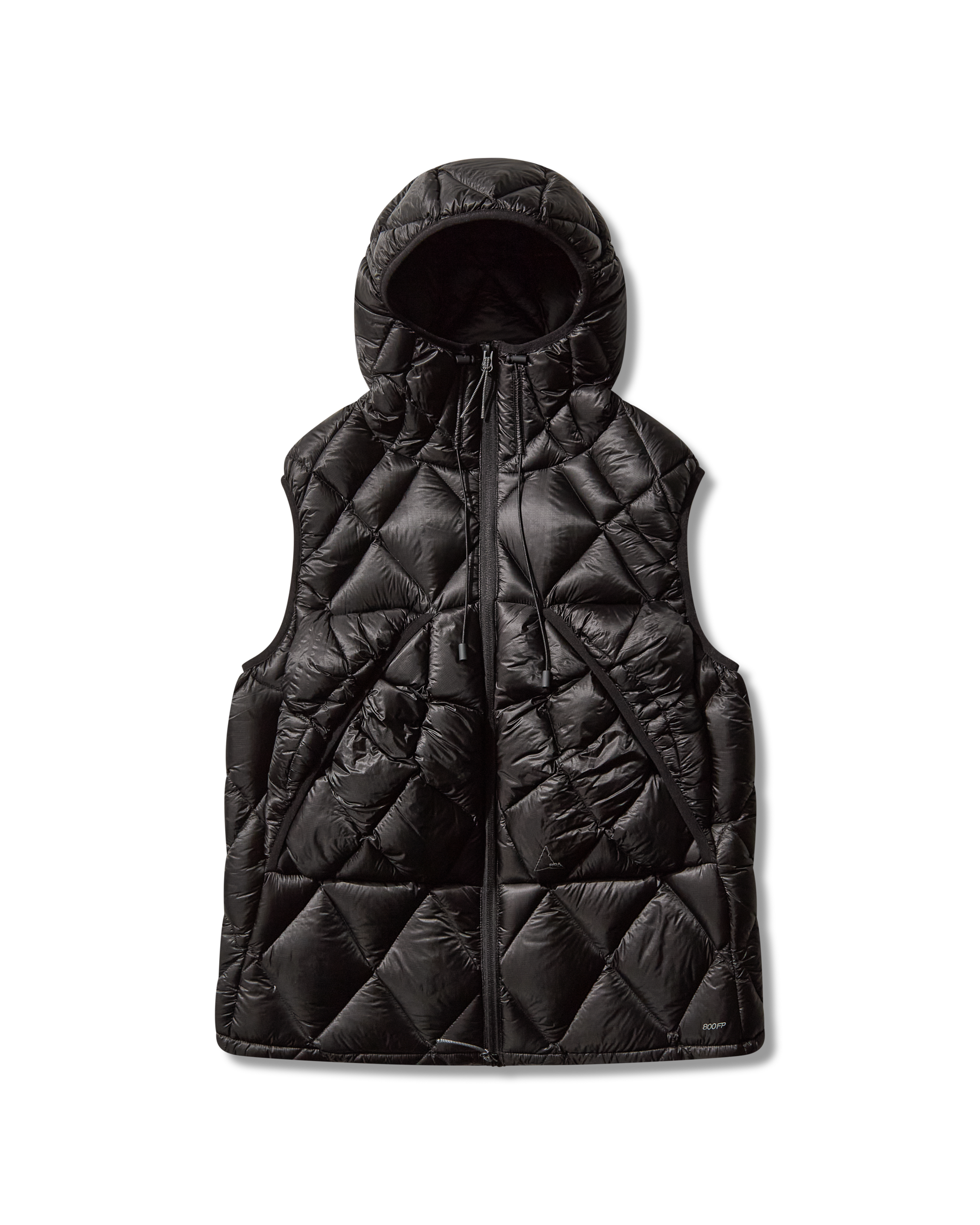 ROA Nuna 800 Fill Power Hooded Down Vest J318317-S-Black 9