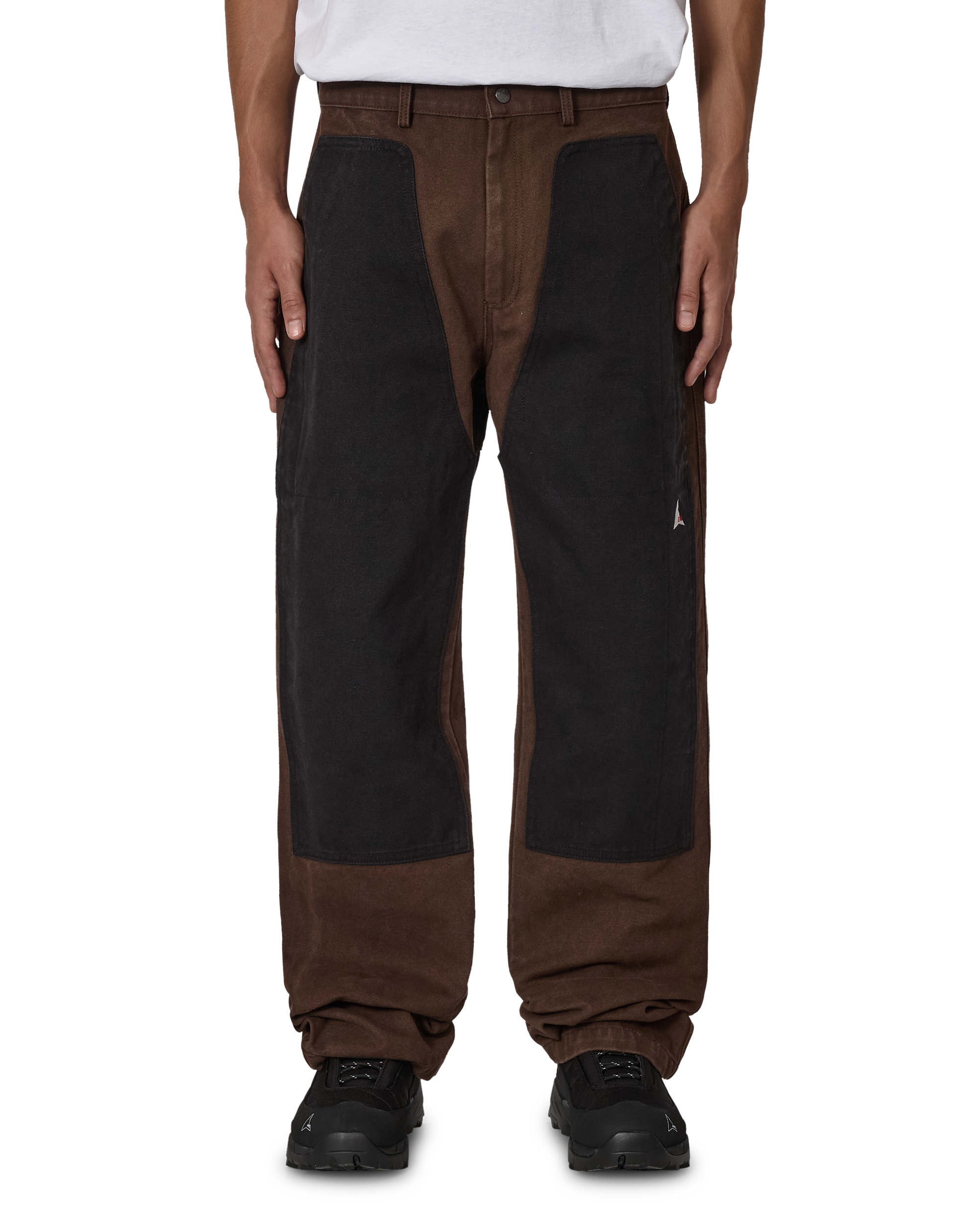 ROA Fomes Double Knee Washed Canvas Pant J318318-M-Multicolor front