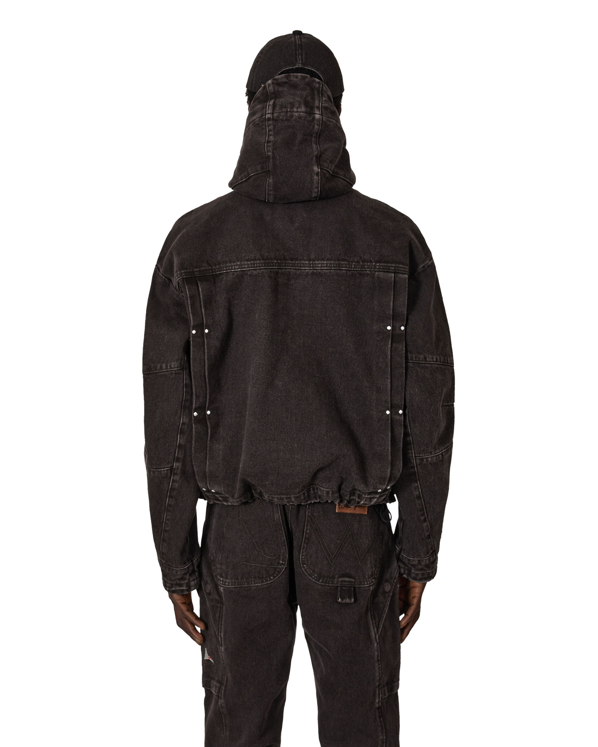 ROA ROA X Wrangler Volano Denim Jacket J319053-S-Brown 3