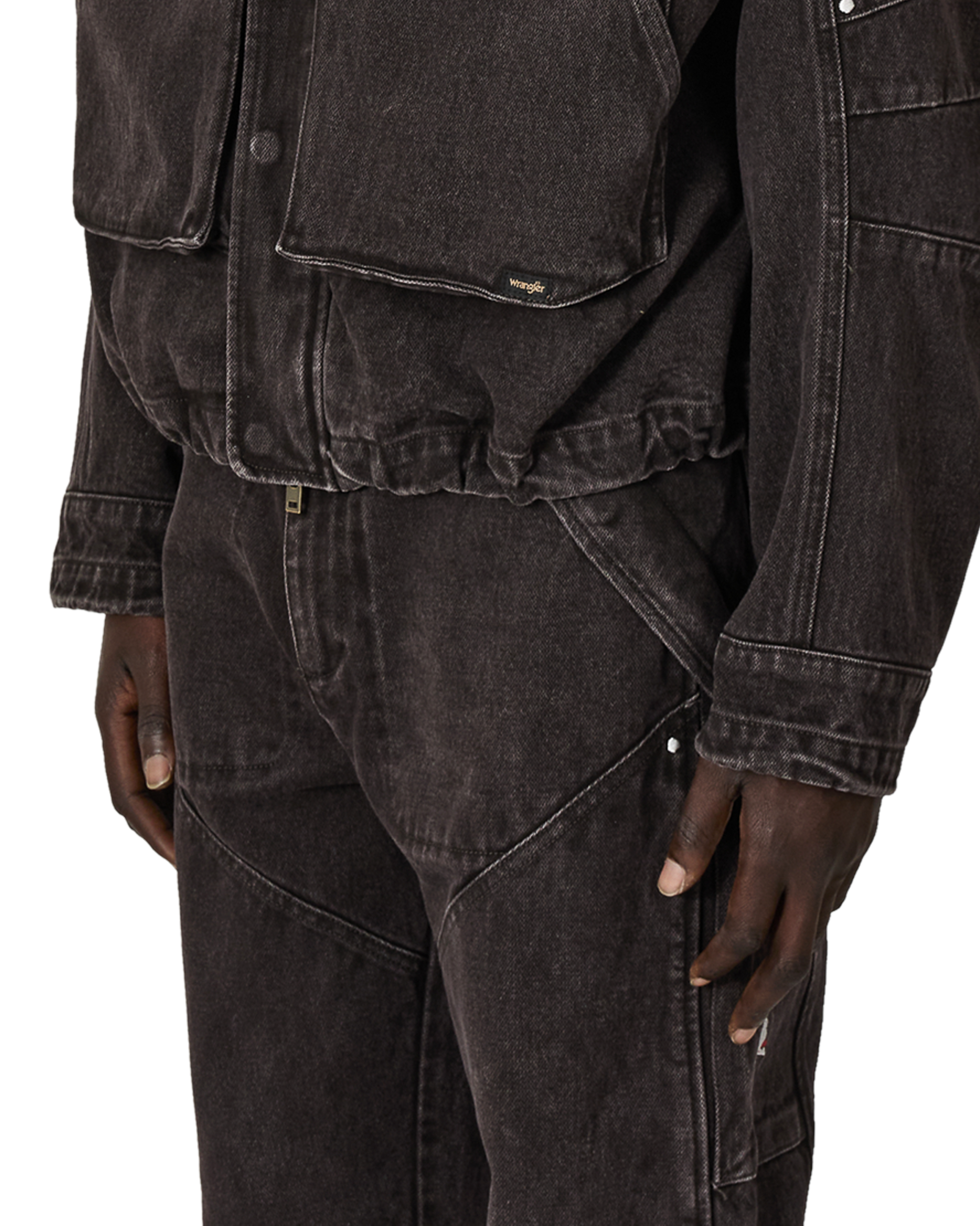 ROA ROA X Wrangler Volano Denim Jacket J319053-S-Brown 6