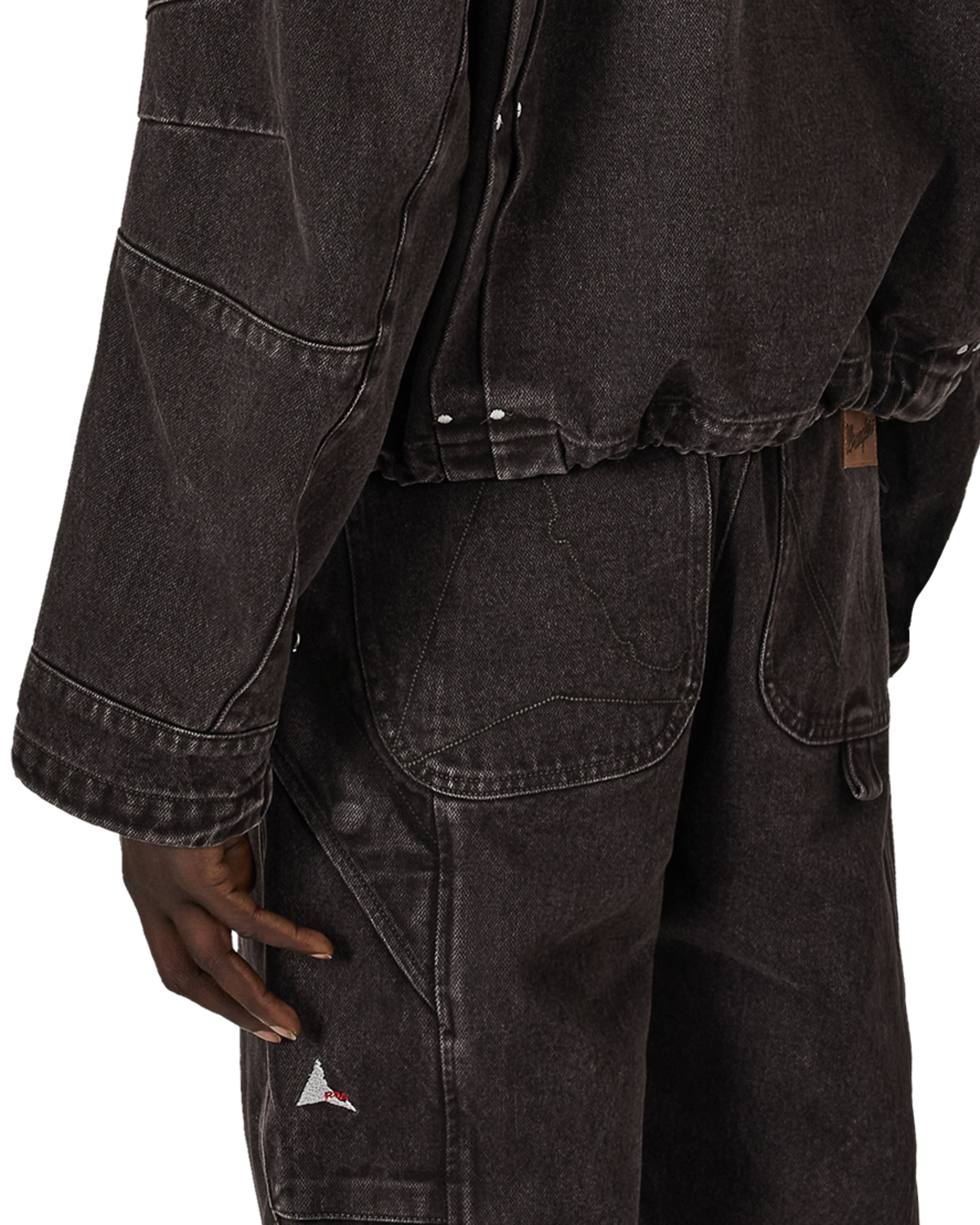 ROA ROA X Wrangler Volano Denim Jacket J319053-S-Brown 8