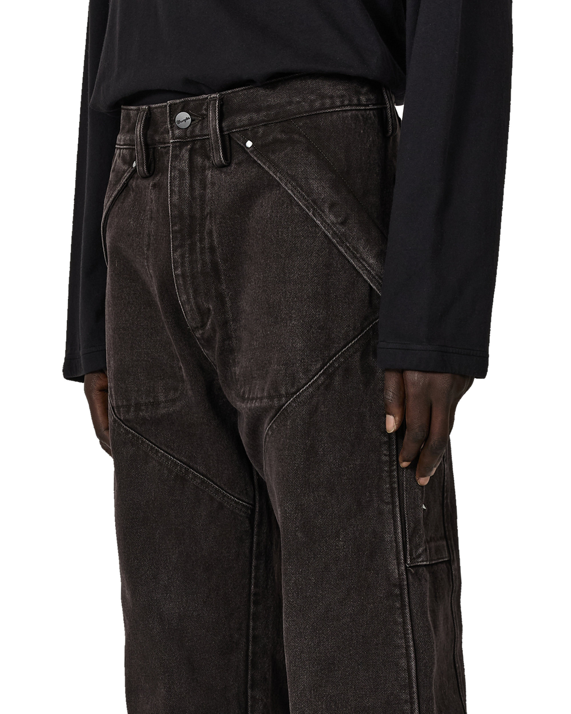 ROA ROA X Wrangler Orte Denim Cargo J319054-S-Brown 5