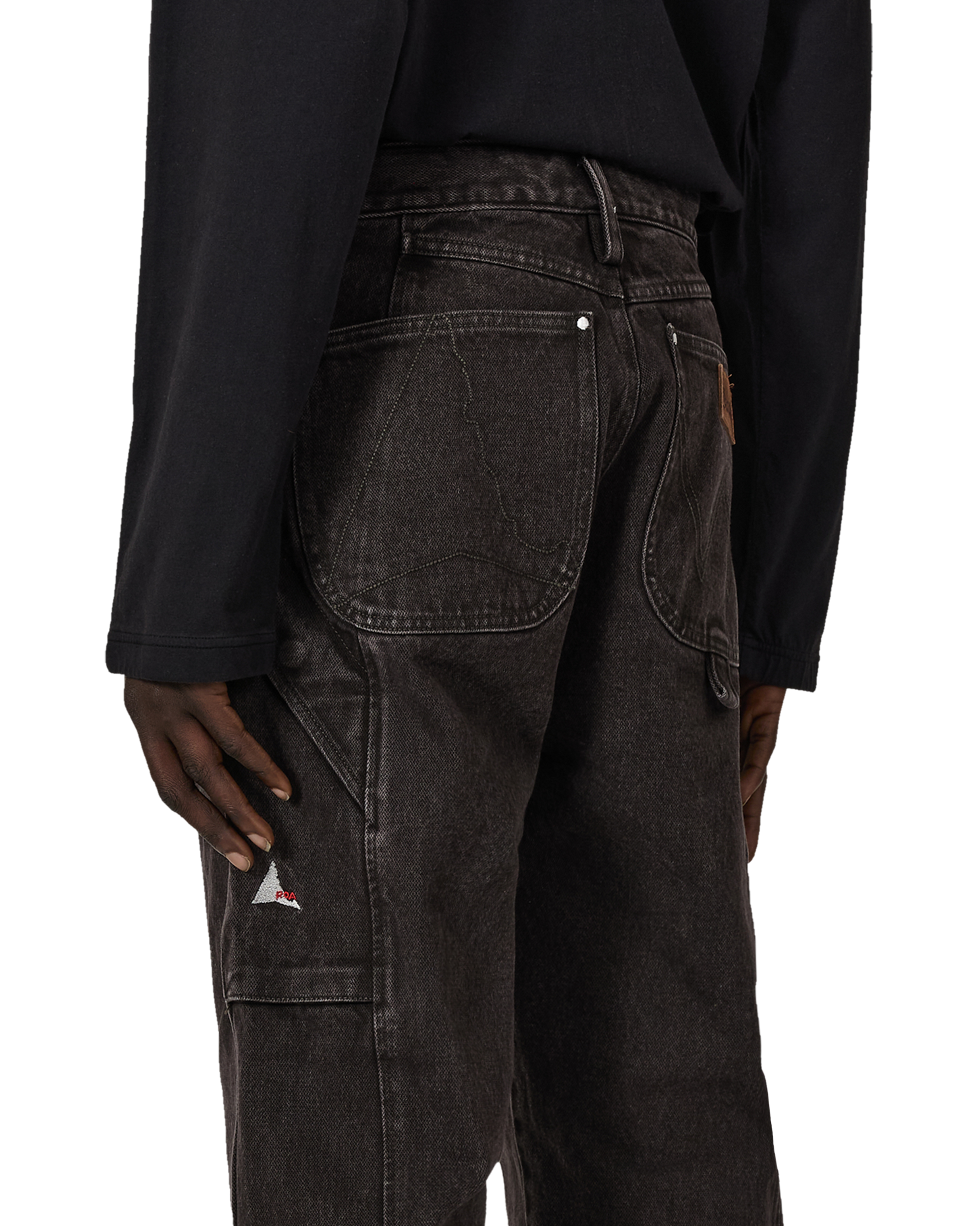 ROA ROA X Wrangler Orte Denim Cargo J319054-S-Brown 7