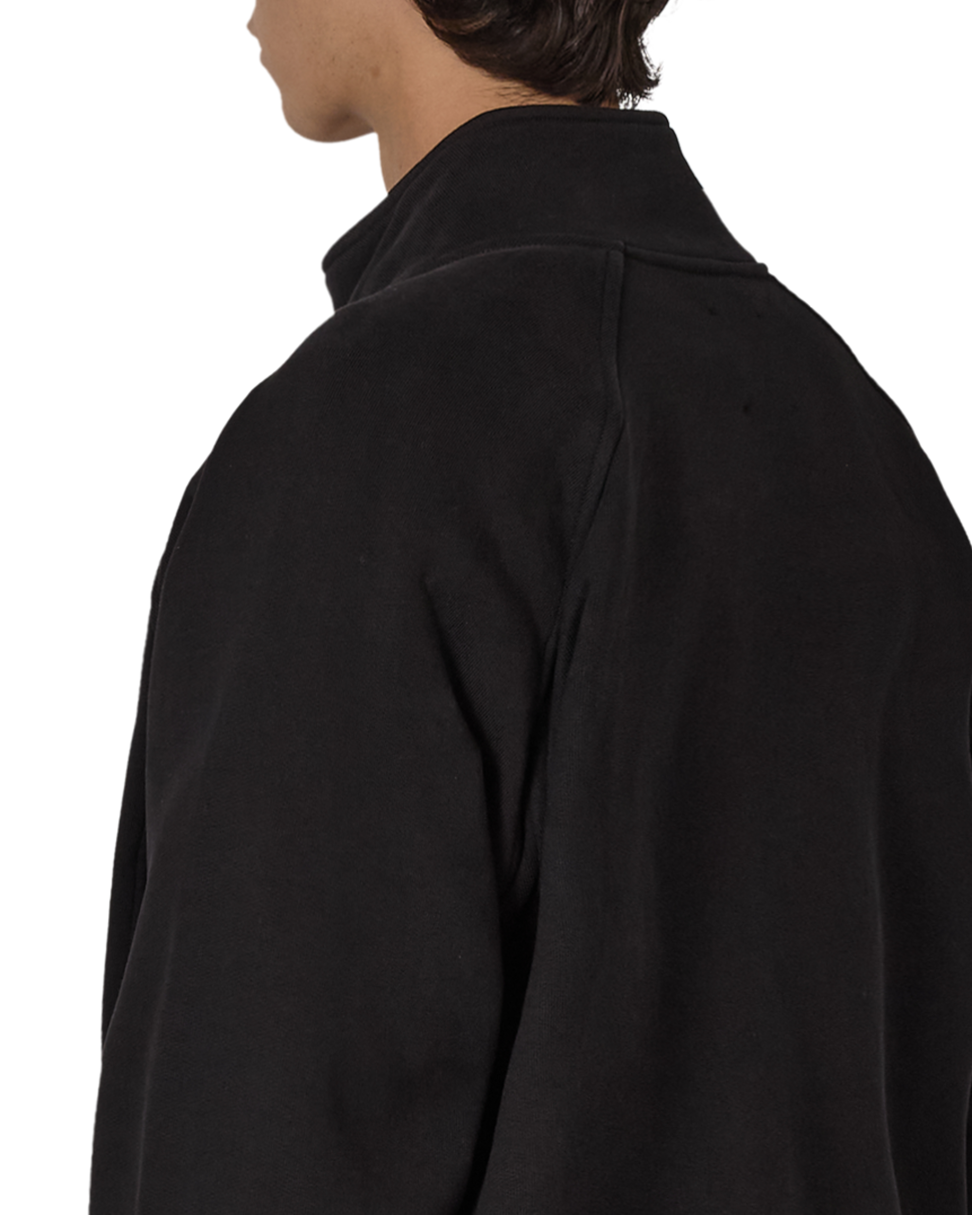 ROA Logo 490gsm Heavy Half Zip J318539-S-Black 7