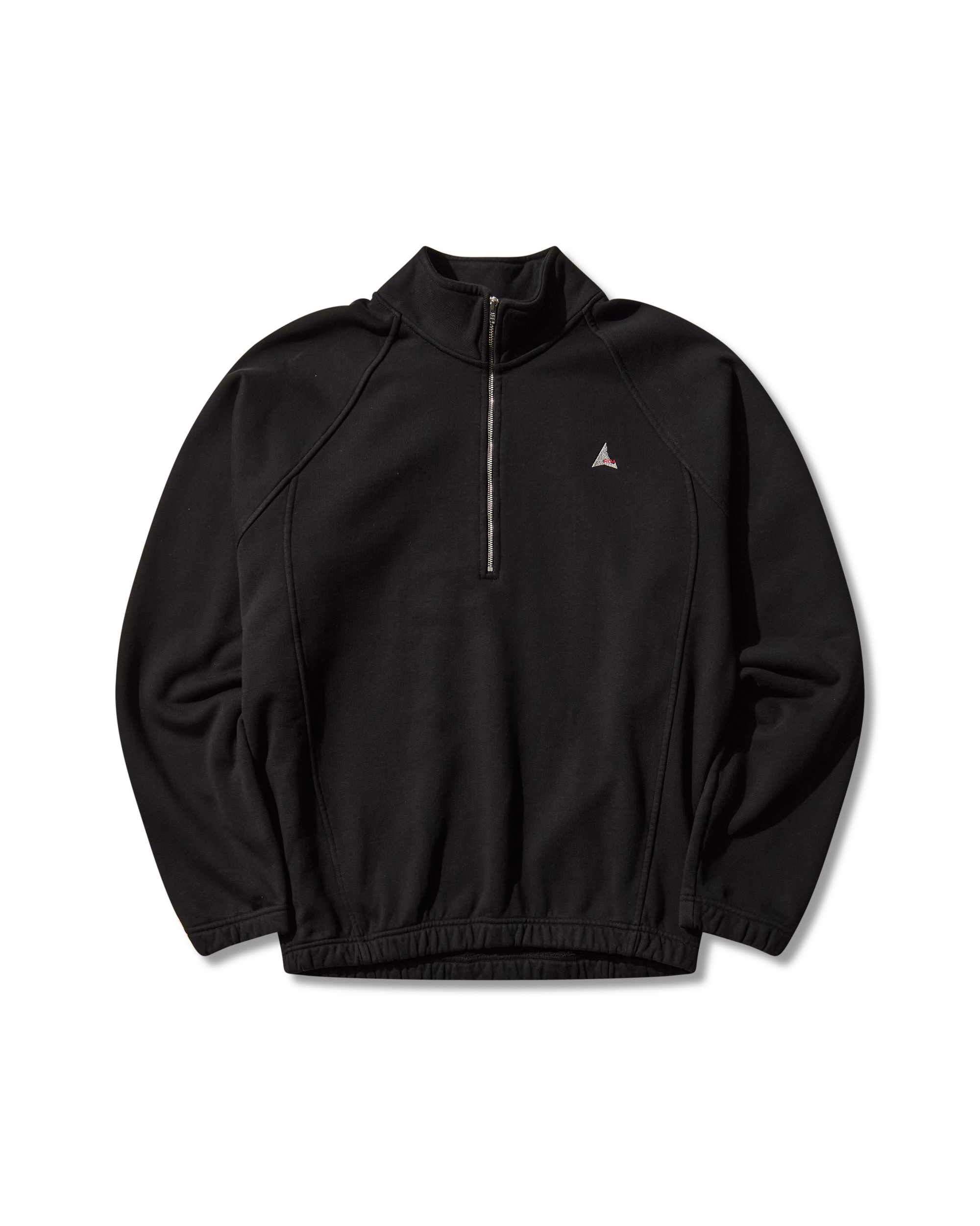 ROA Logo 490gsm Heavy Half Zip J318539-S-Black 9
