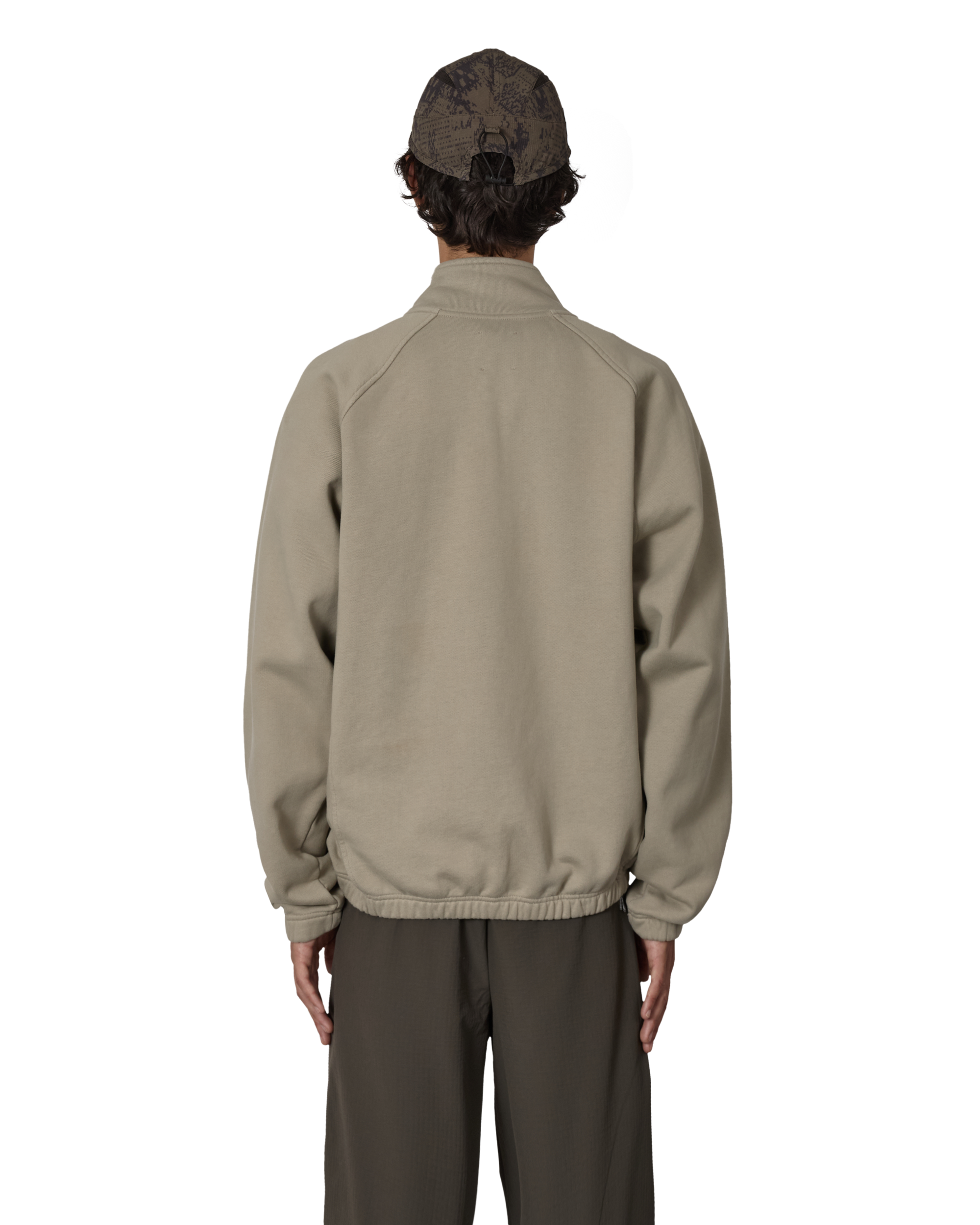 ROA Logo 490gsm Heavy Half Zip J318540-S-Grey 3