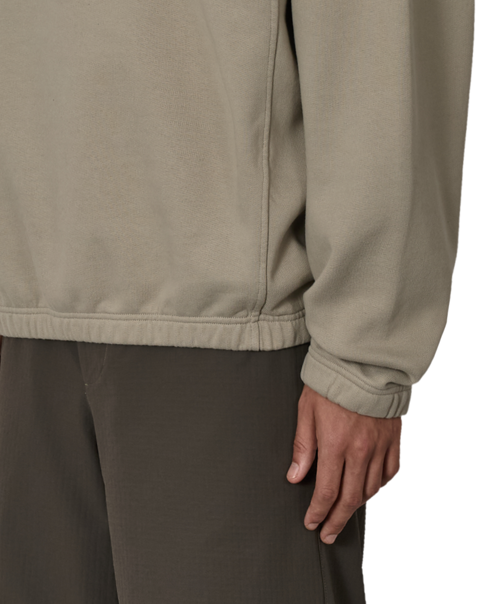 ROA Logo 490gsm Heavy Half Zip J318540-S-Grey 6
