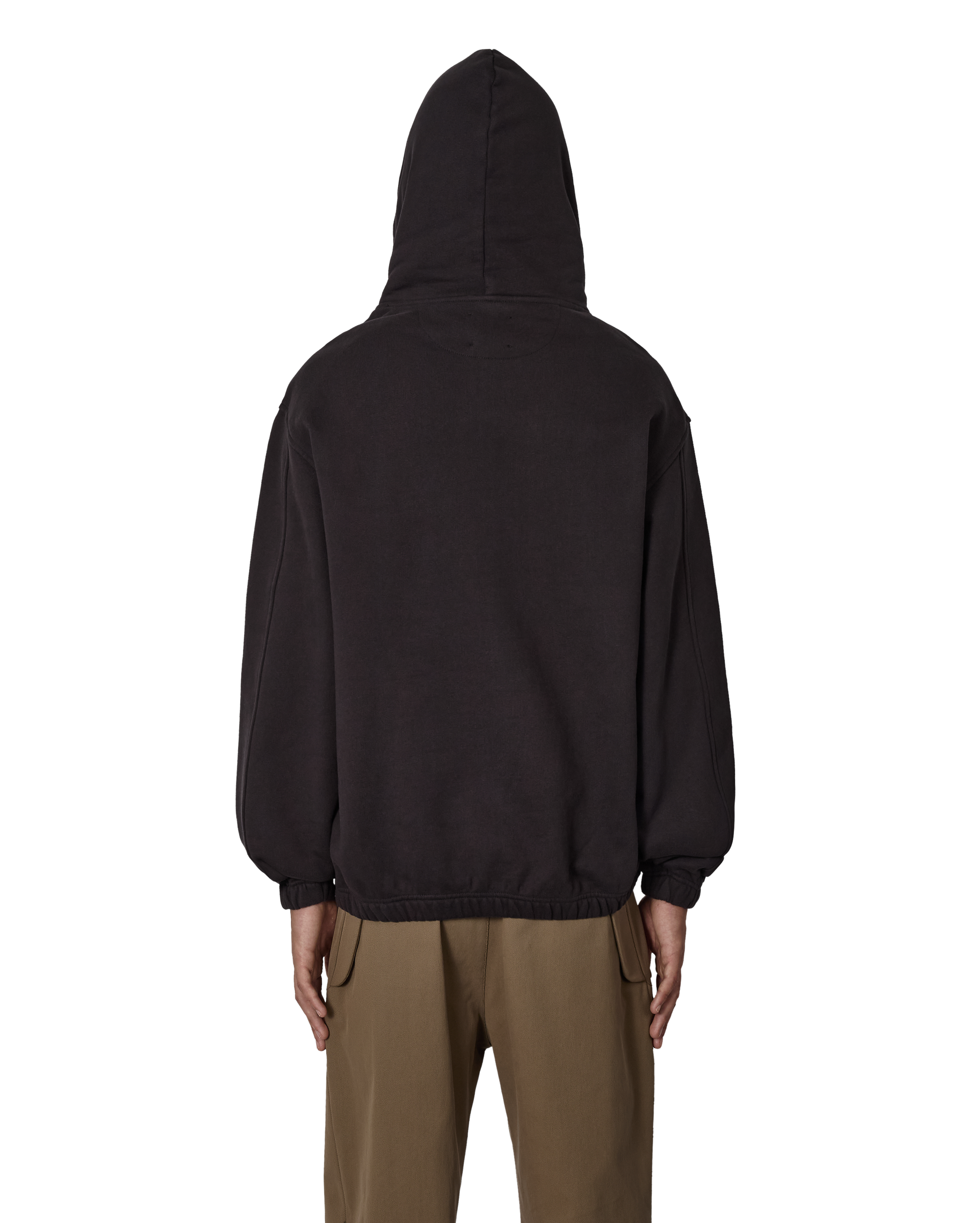 ROA Logo 490gsm Hoodie J318541-S-Black 3